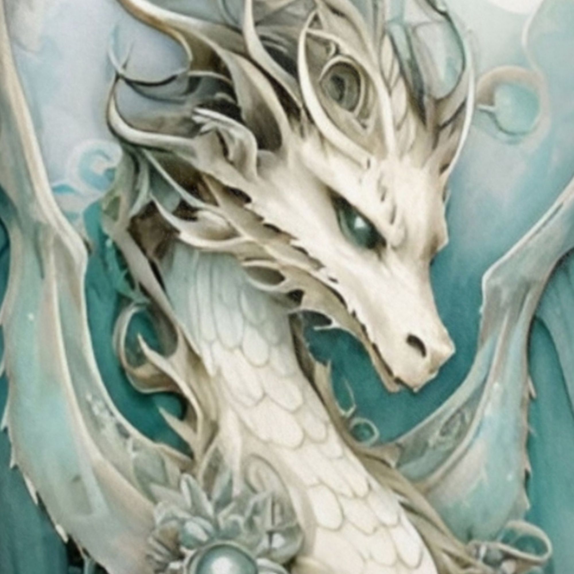 Snow Dragon Christmas Stocking product thumbnail image