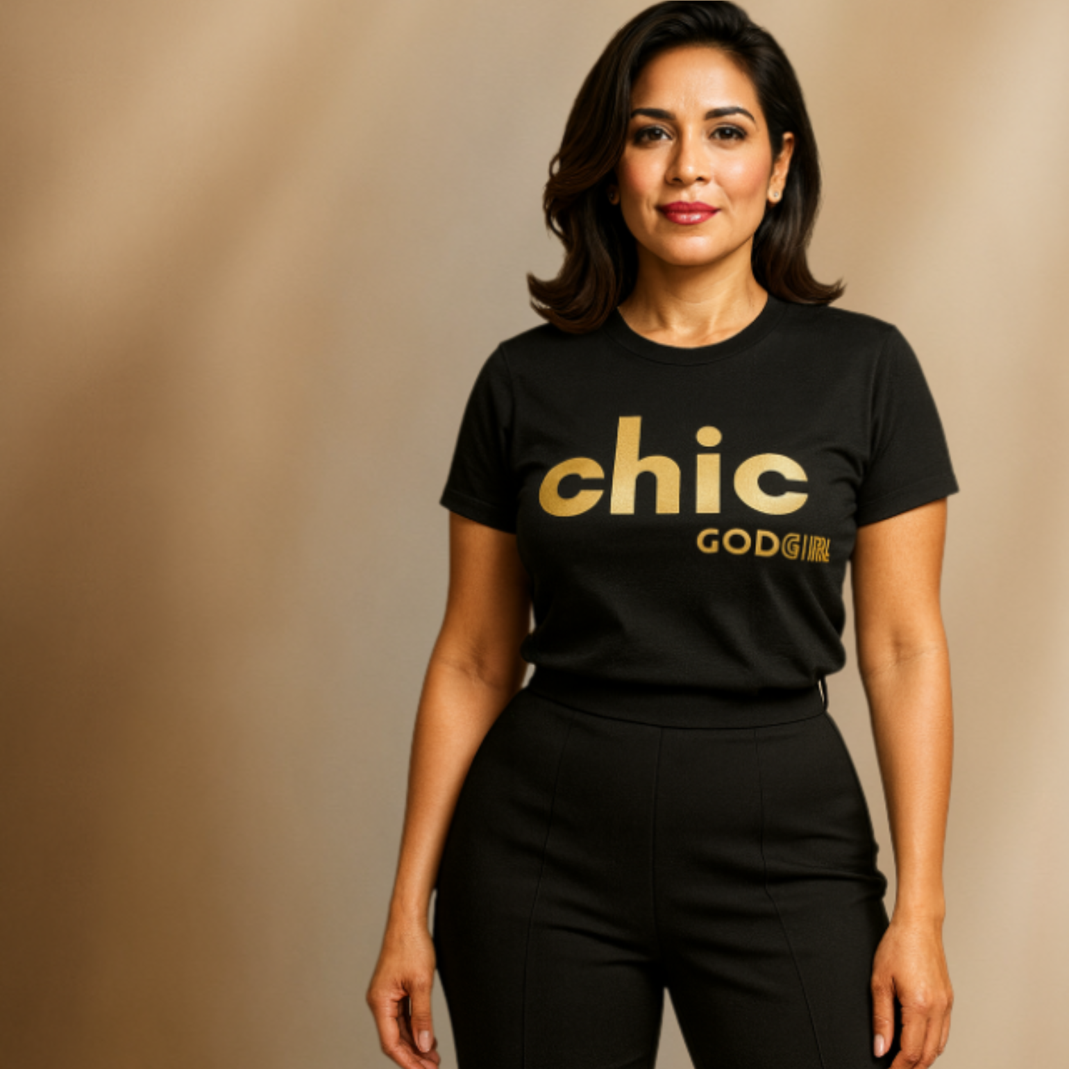 Chic GODGIRL T-Shirt product thumbnail image Chic GODGIRL T-Shirt product thumbnail image