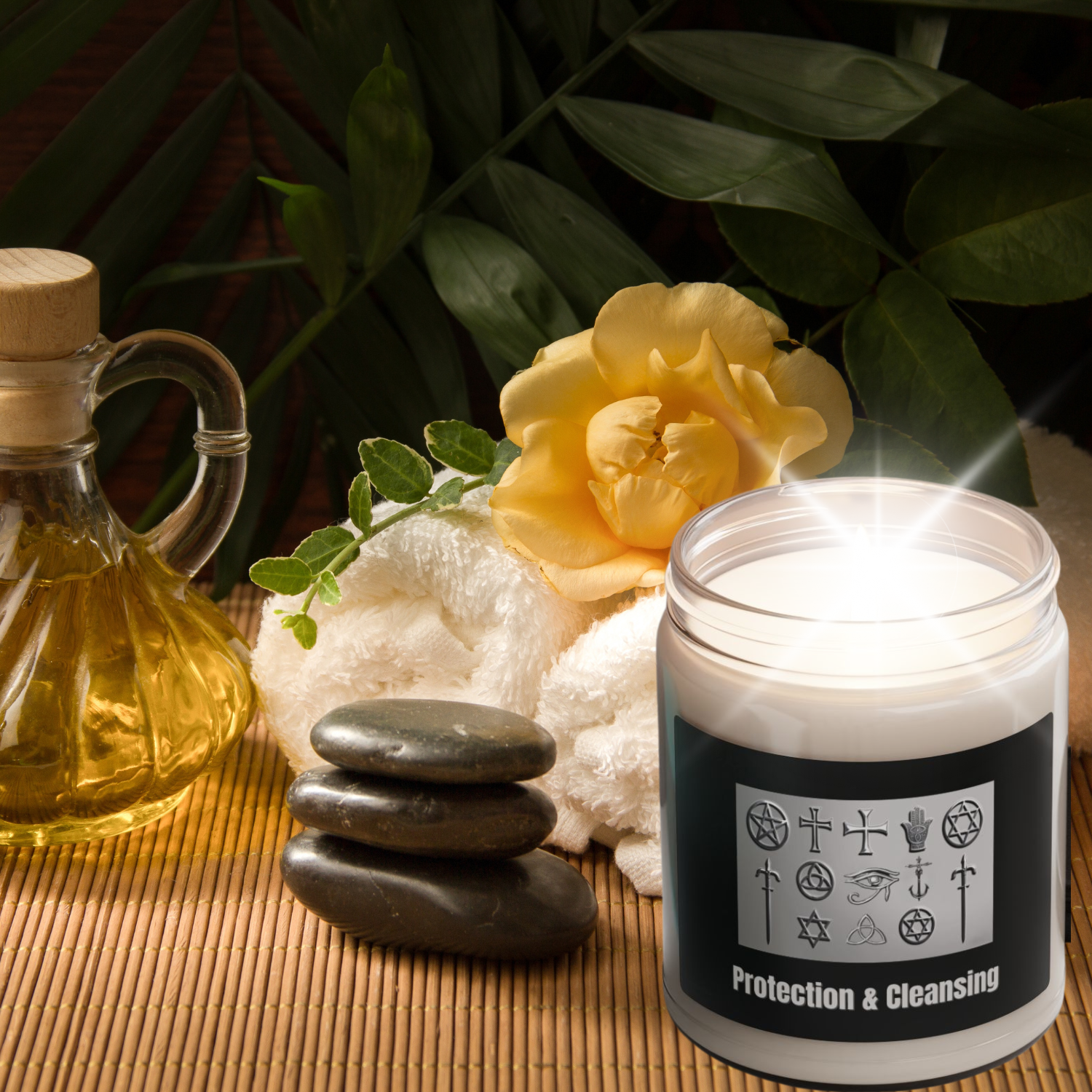 Candle Carma for Him Candle – Protection & Cleansing Soy Candle, Aromatherapy Gift, Ritual Decor Candle Carma for Him Candle – Protection & Cleansing Soy Candle, Aromatherapy Gift, Ritual Decor