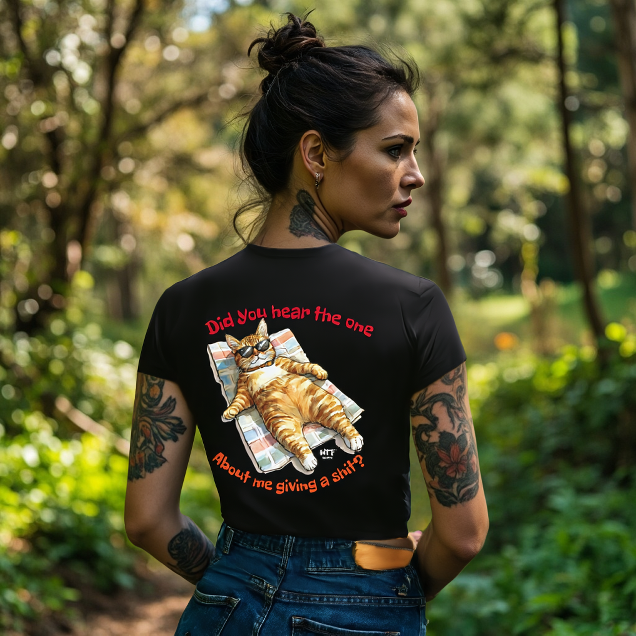 Sarcasm Culture Did You Hear The One About Me Giving A Shit? Tee product thumbnail image Sarcasm Culture Did You Hear The One About Me Giving A Shit? Tee product thumbnail image