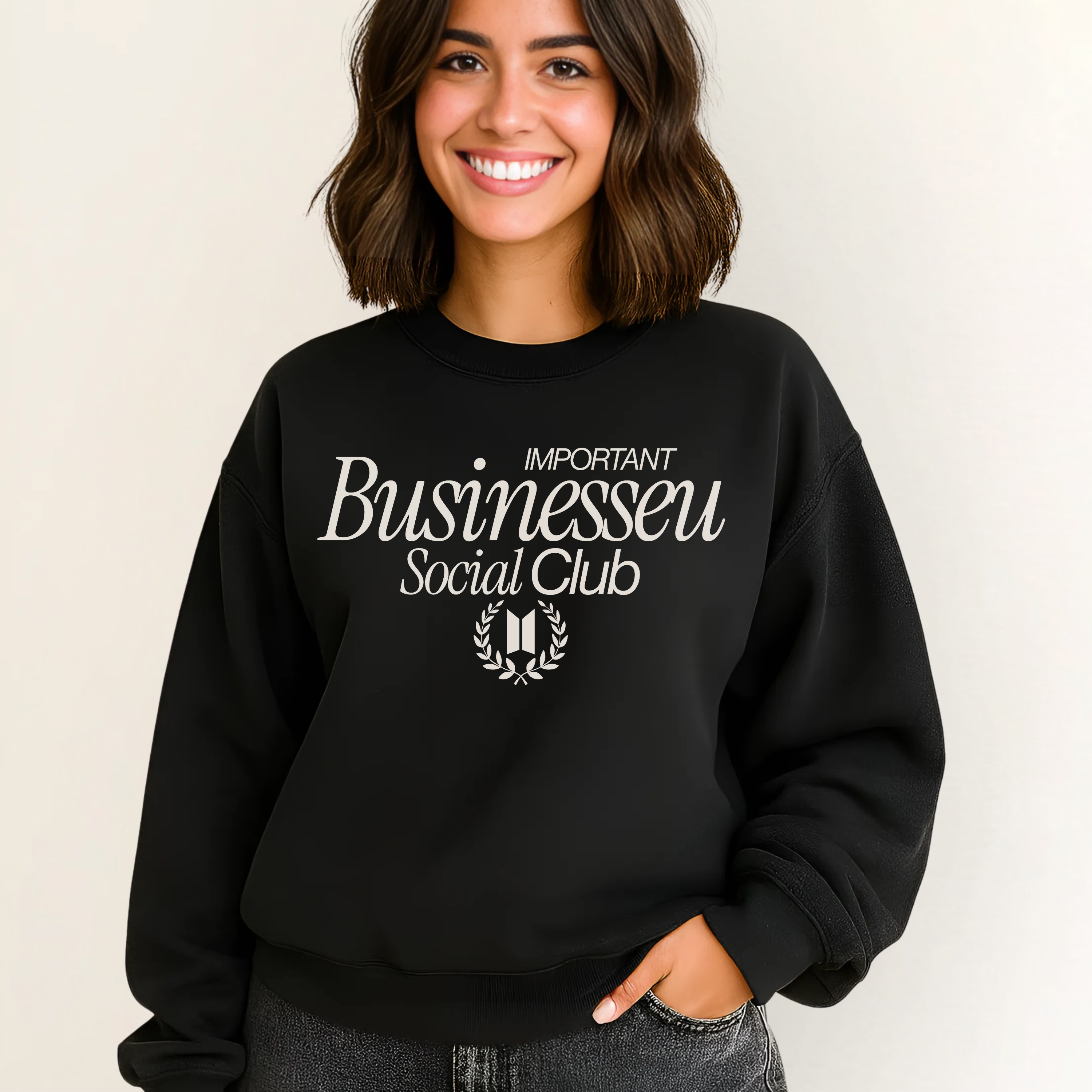 Important Businesseu Unisex Sweatshirt product thumbnail image Important Businesseu Unisex Sweatshirt product thumbnail image
