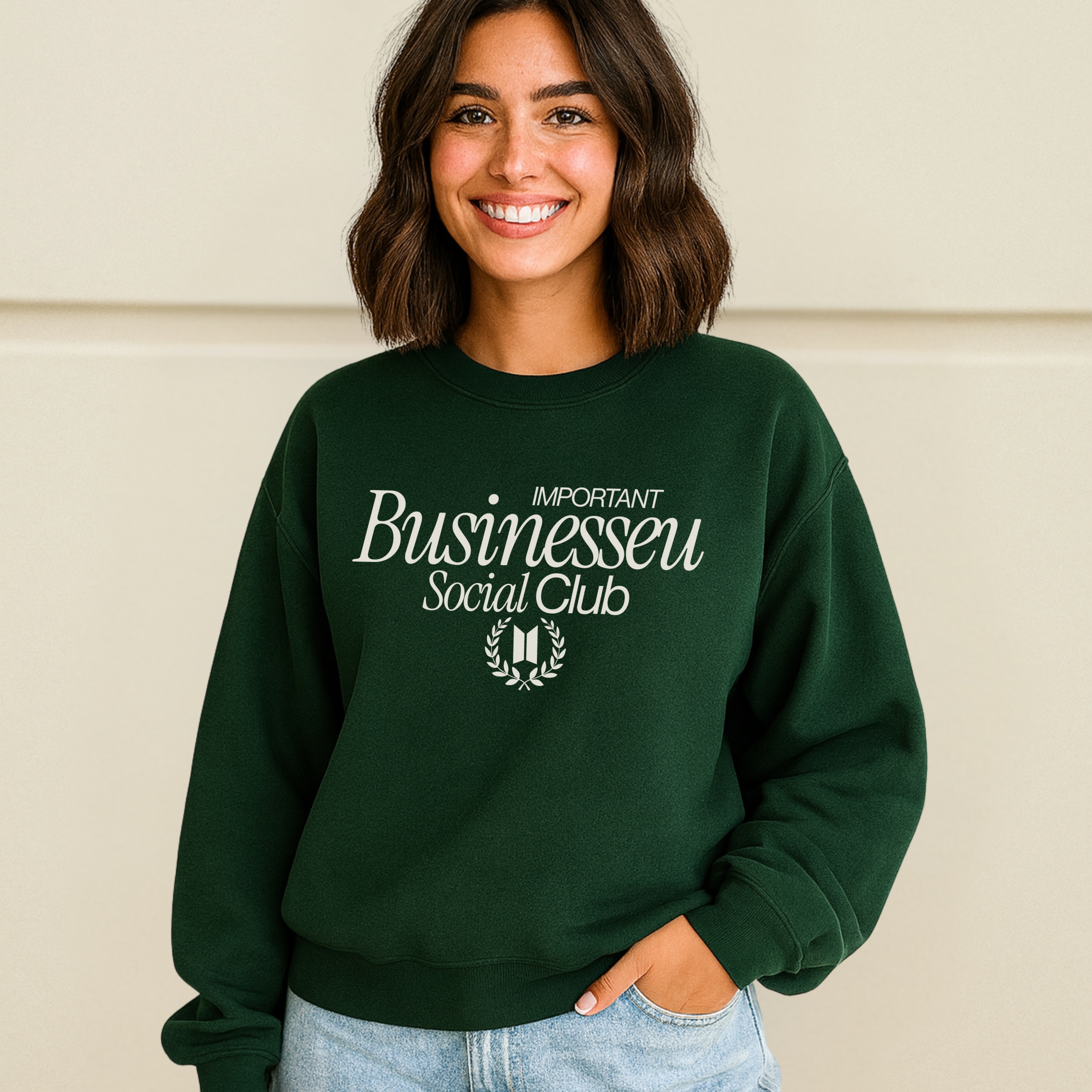 Important Businesseu Unisex Sweatshirt product thumbnail image Important Businesseu Unisex Sweatshirt product thumbnail image