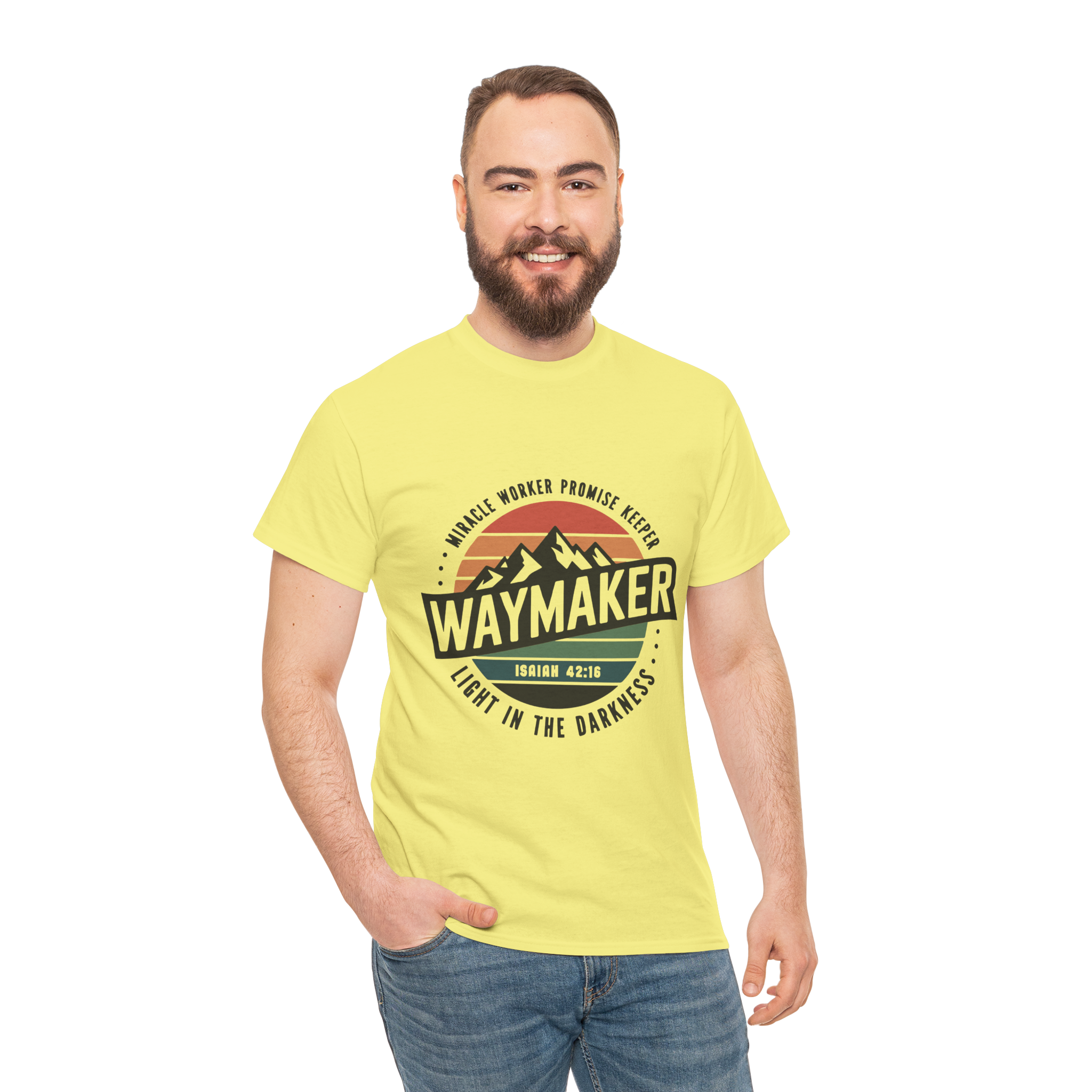 Waymaker-Unisex Heavy Cotton Tee product thumbnail image