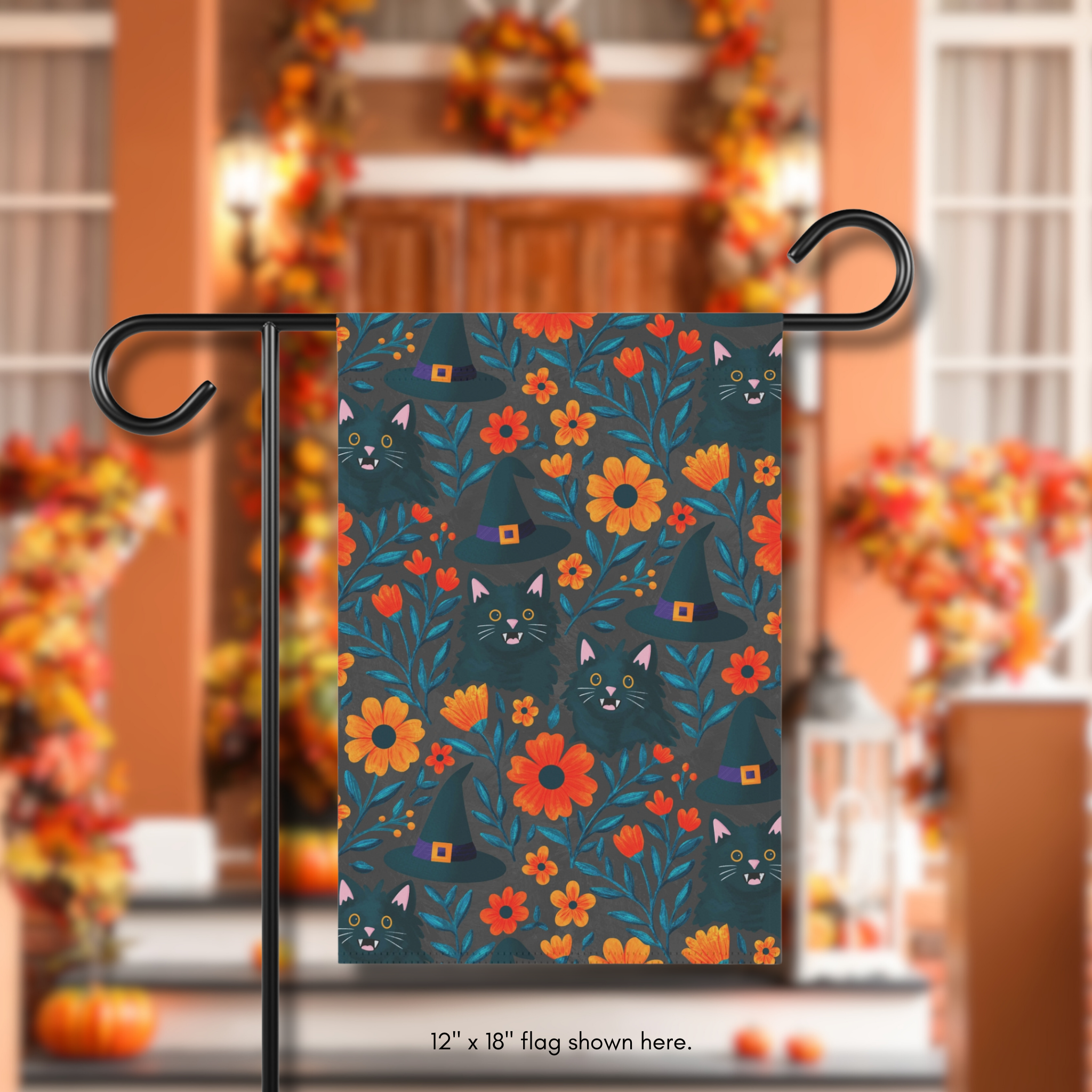 Midnight Meowgic Garden & House Banner product thumbnail image Midnight Meowgic Garden & House Banner product thumbnail image