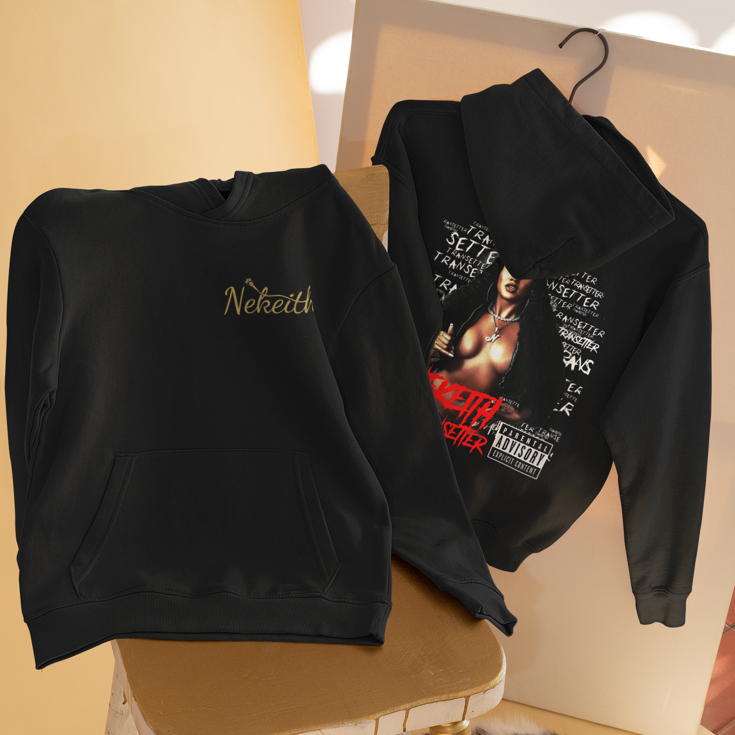 NeKeith TRANSETTER Hooded Sweatshirt