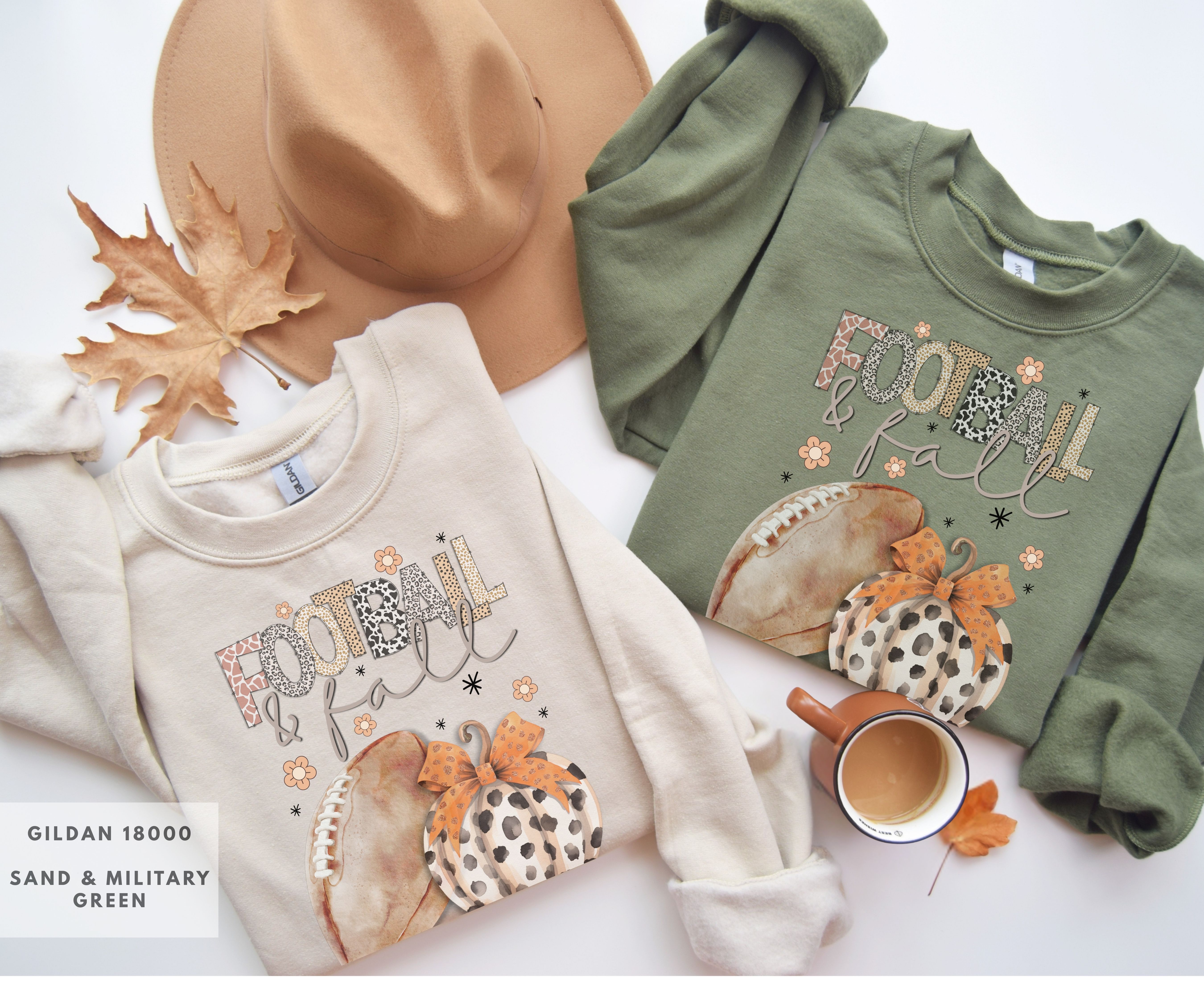Cozy Fall Sweatshirt for Football Lovers, Muted Fall Apparel, Boho Autumn Crewneck, Gift for Her, Casual Outdoor Wear product thumbnail image Cozy Fall Sweatshirt for Football Lovers, Muted Fall Apparel, Boho Autumn Crewneck, Gift for Her, Casual Outdoor Wear product thumbnail image