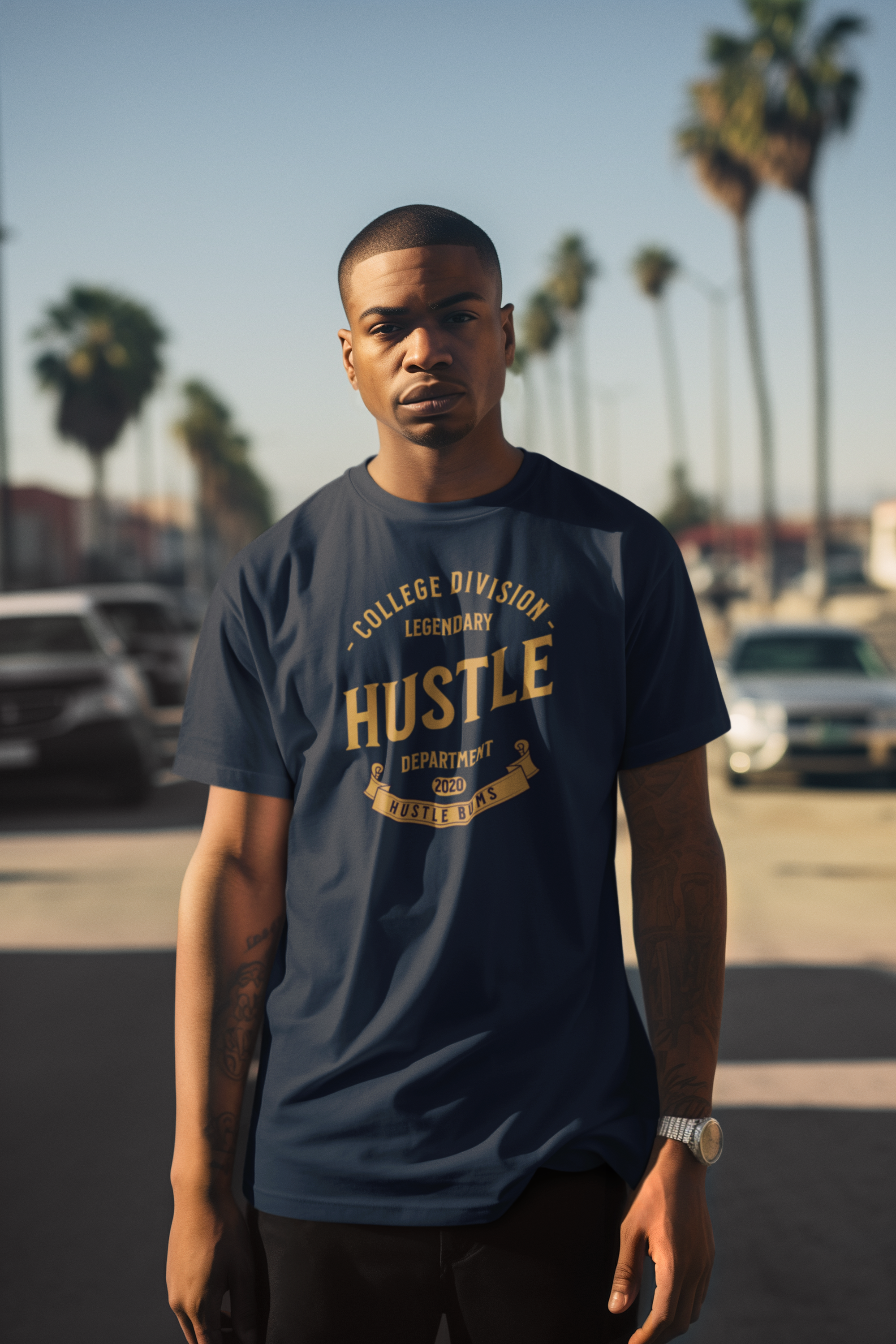 Hustle Department Tee product thumbnail image