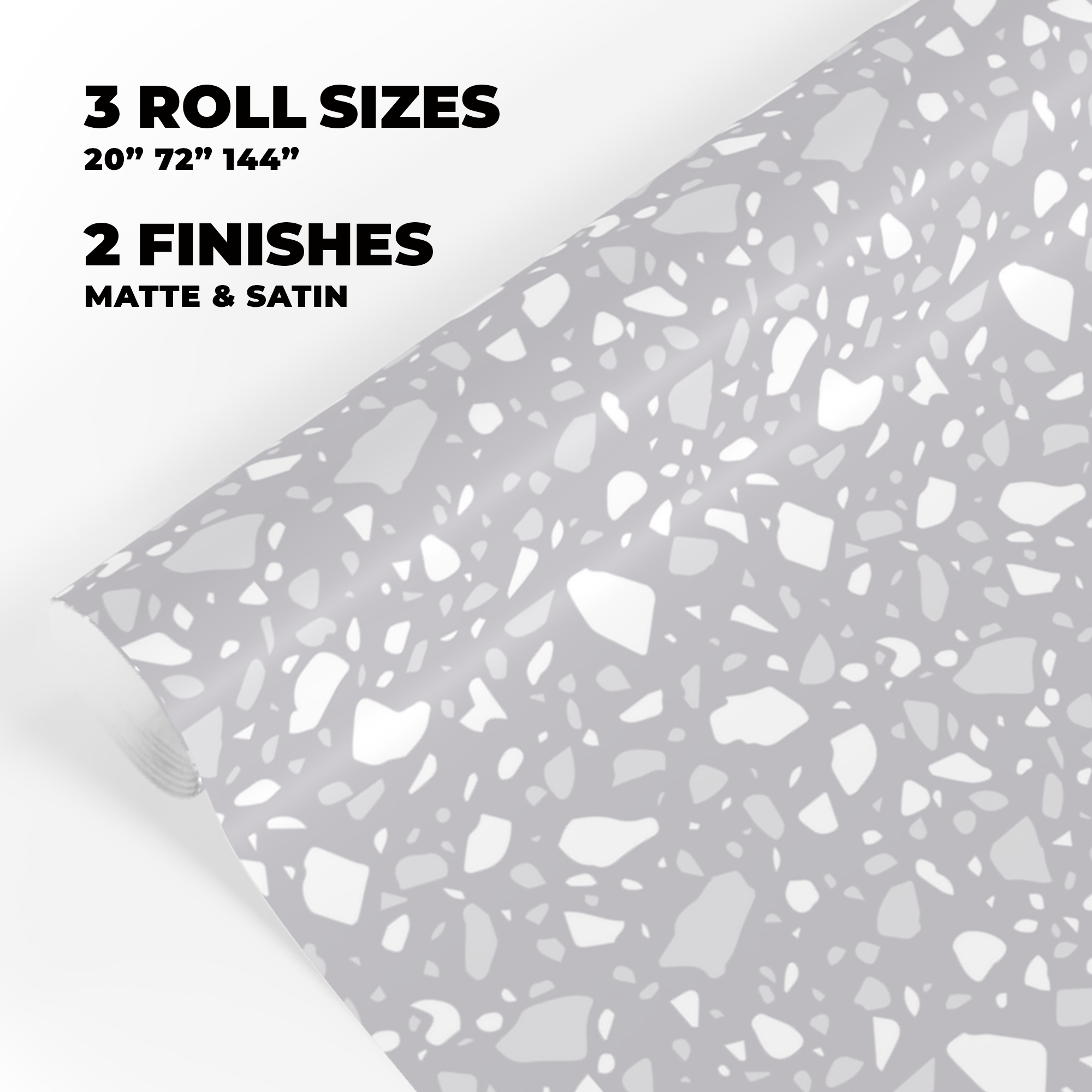 Terrazzo Tile Gift Wrap in Your Custom Color product thumbnail image