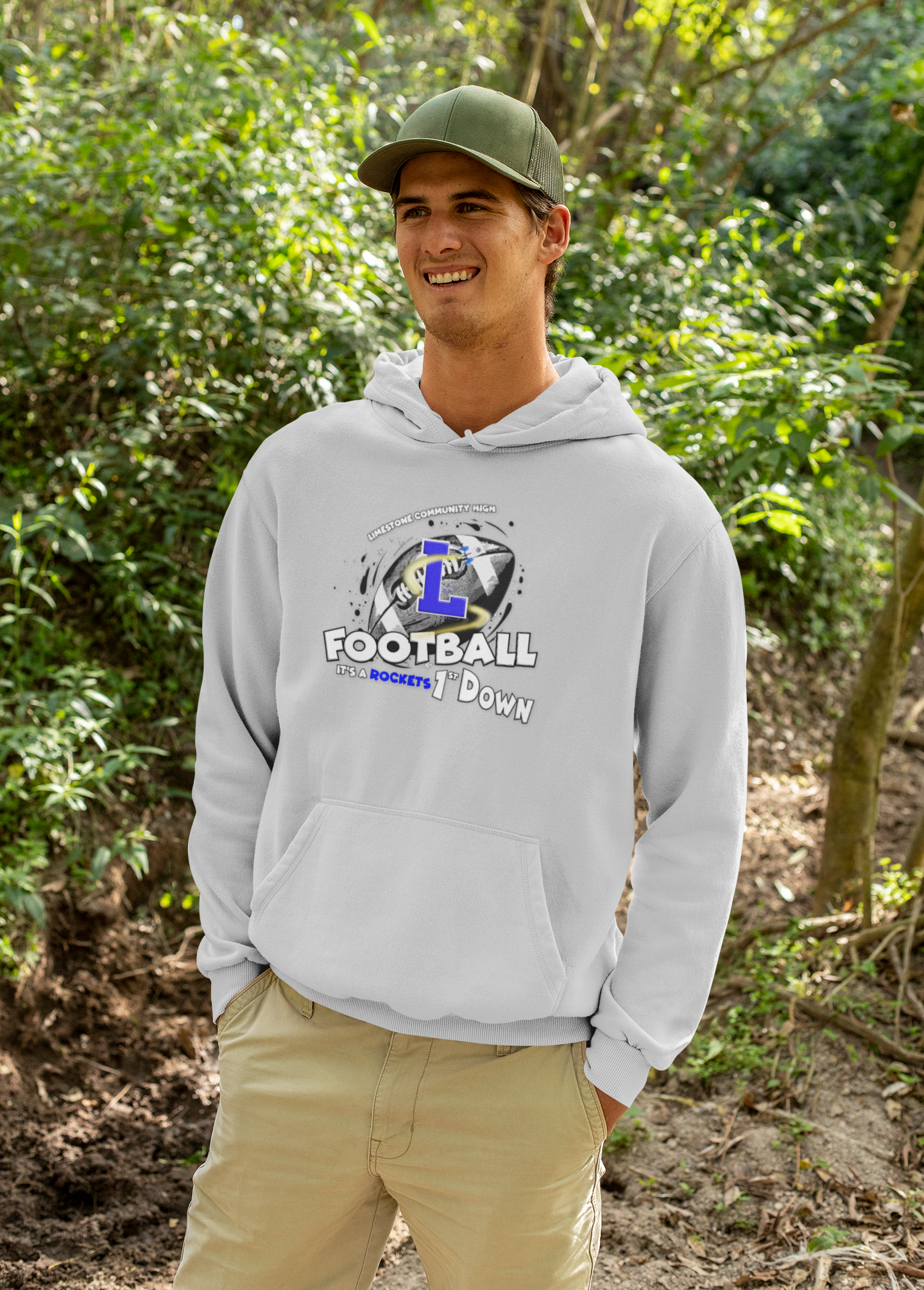 Limestone Rockets Football "It's a Rockets 1st down" product thumbnail image