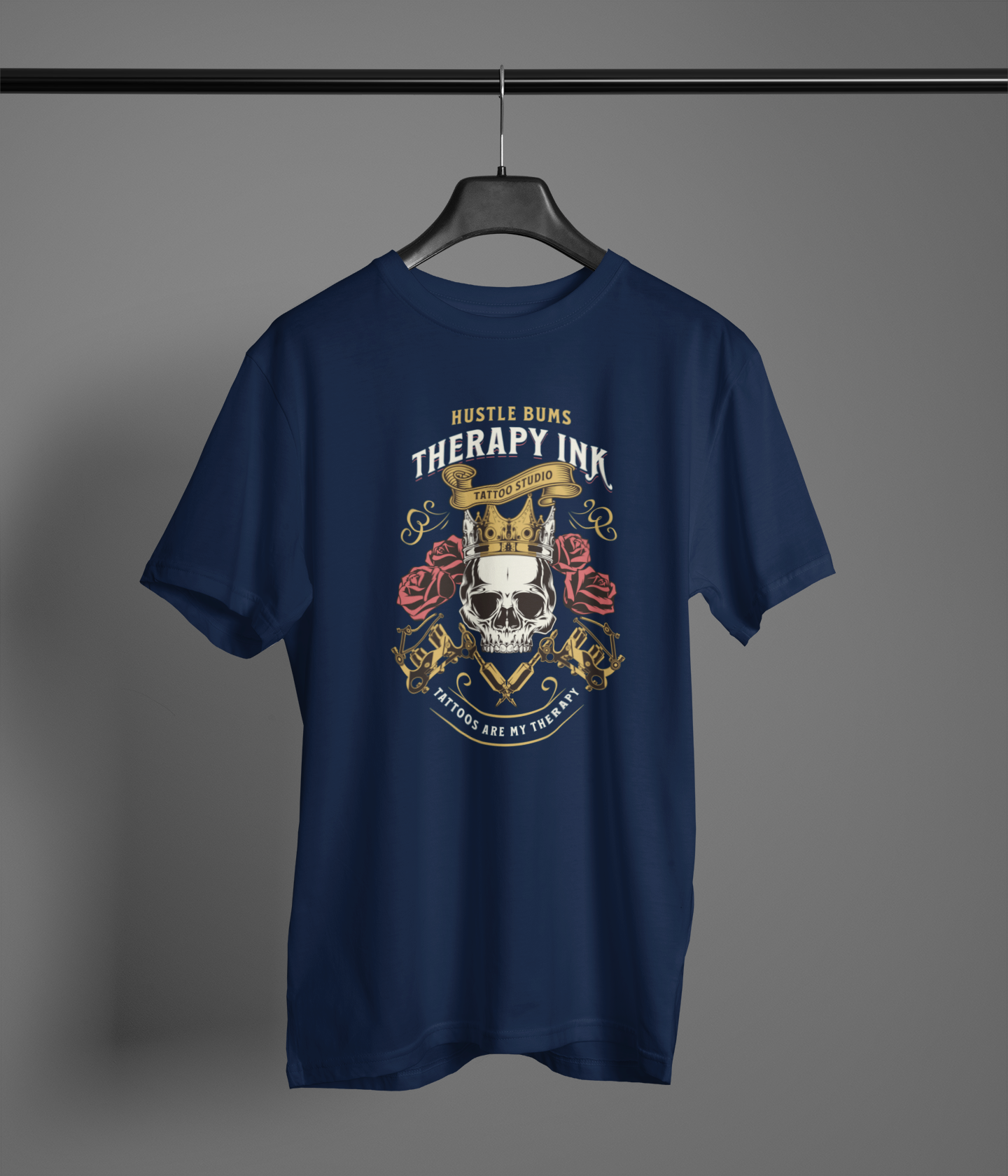 Hustle Bums Ink Tee product thumbnail image