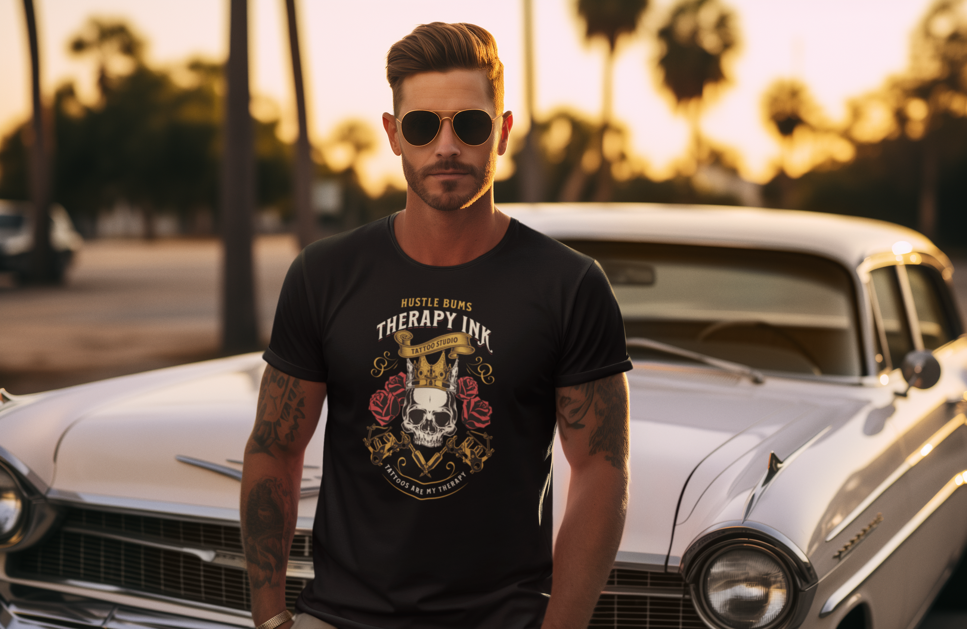 Hustle Bums Ink Tee