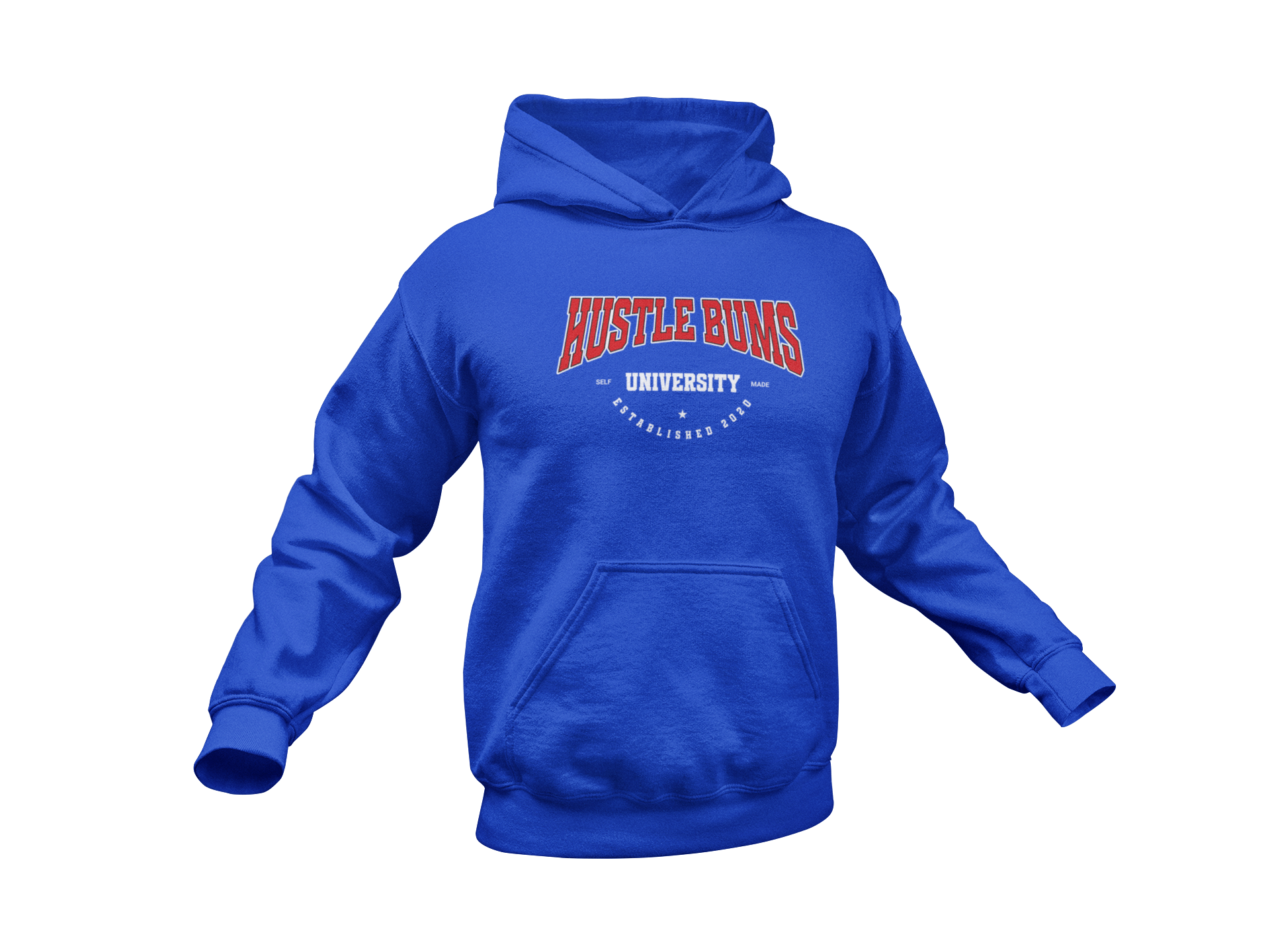 Hustle Bums University Unisex Hoodie product thumbnail image