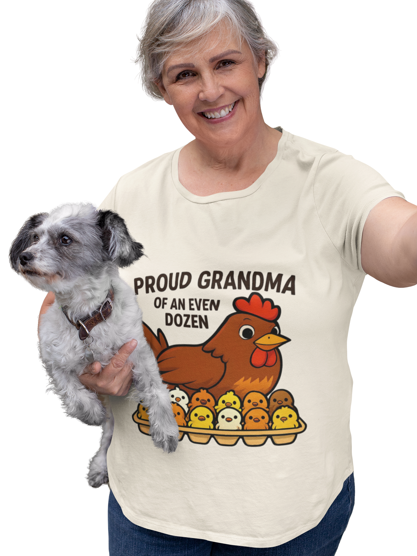 Proud Grandma of an Even Dozen Chicken T-Shirt, Unisex Garment-Dyed Tee, Perfect Gift for Grandparents, Mother's Day, Chicken Lovers, Casual Wear, Gift for 12 Grandchildren product thumbnail image Proud Grandma of an Even Dozen Chicken T-Shirt, Unisex Garment-Dyed Tee, Perfect Gift for Grandparents, Mother's Day, Chicken Lovers, Casual Wear, Gift for 12 Grandchildren product thumbnail image