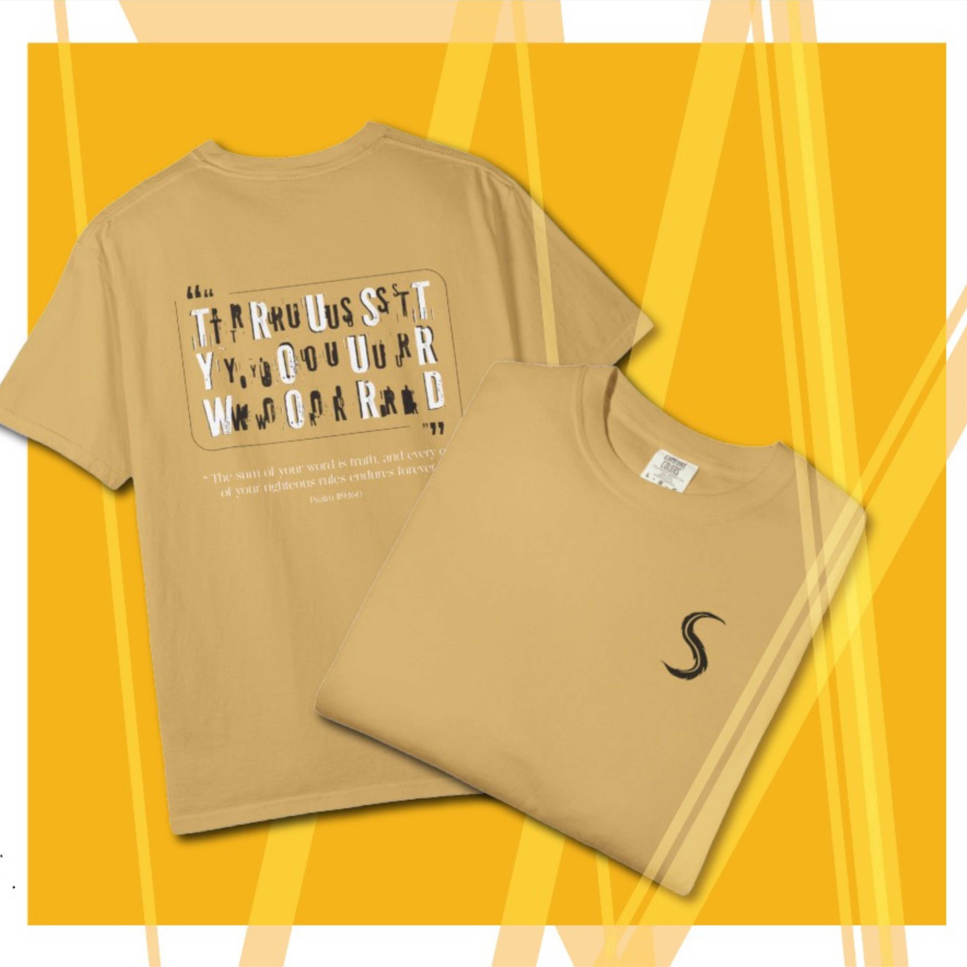 Exclusive - "Trust Your Word" Customizable Unisex Tee product thumbnail image