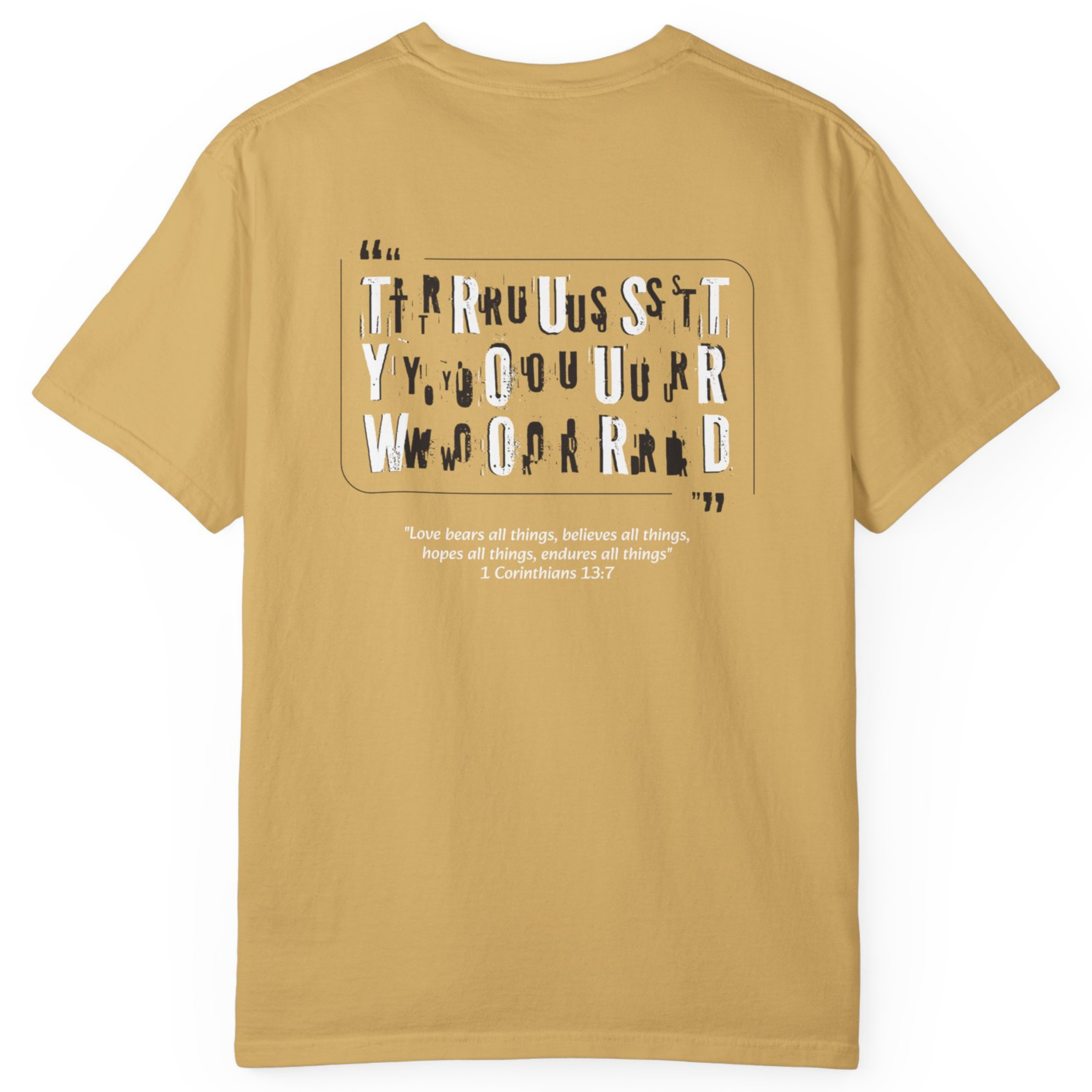 Exclusive - "Trust Your Word" Customizable Unisex Tee product thumbnail image
