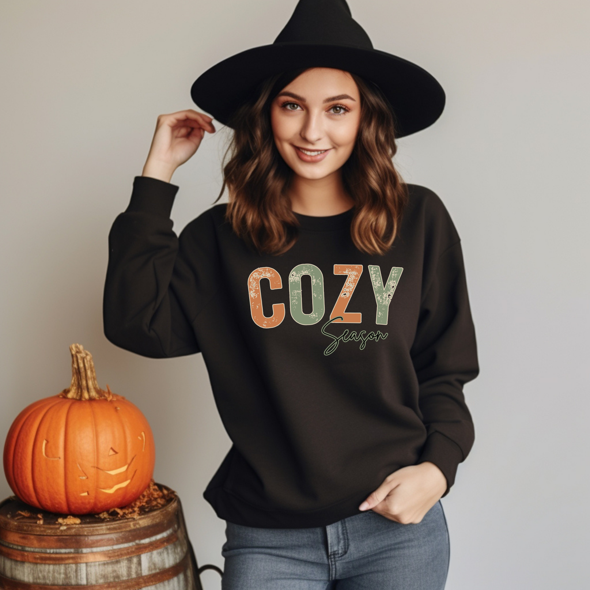 Cozy Season Sweatshirt, Fall Apparel, Comfortable Crewneck, Unisex Sweatshirt, Autumn Fashion, Gift for Her