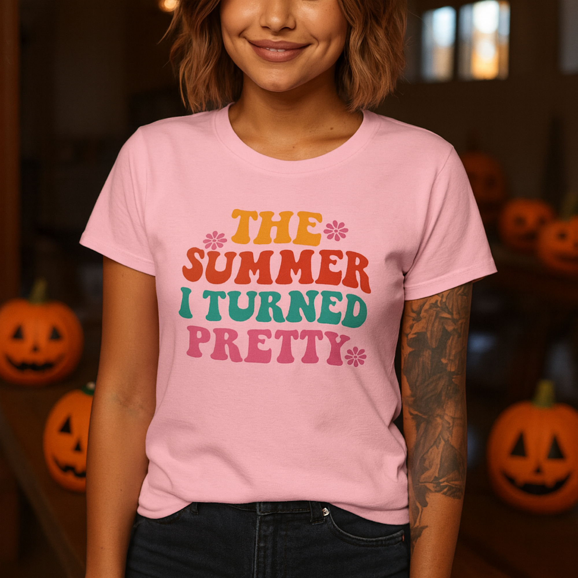 The Summer I Turned Pretty T-Shirt Retro Aesthetic Women’s Tee – Cute  Tee Shirt product thumbnail image