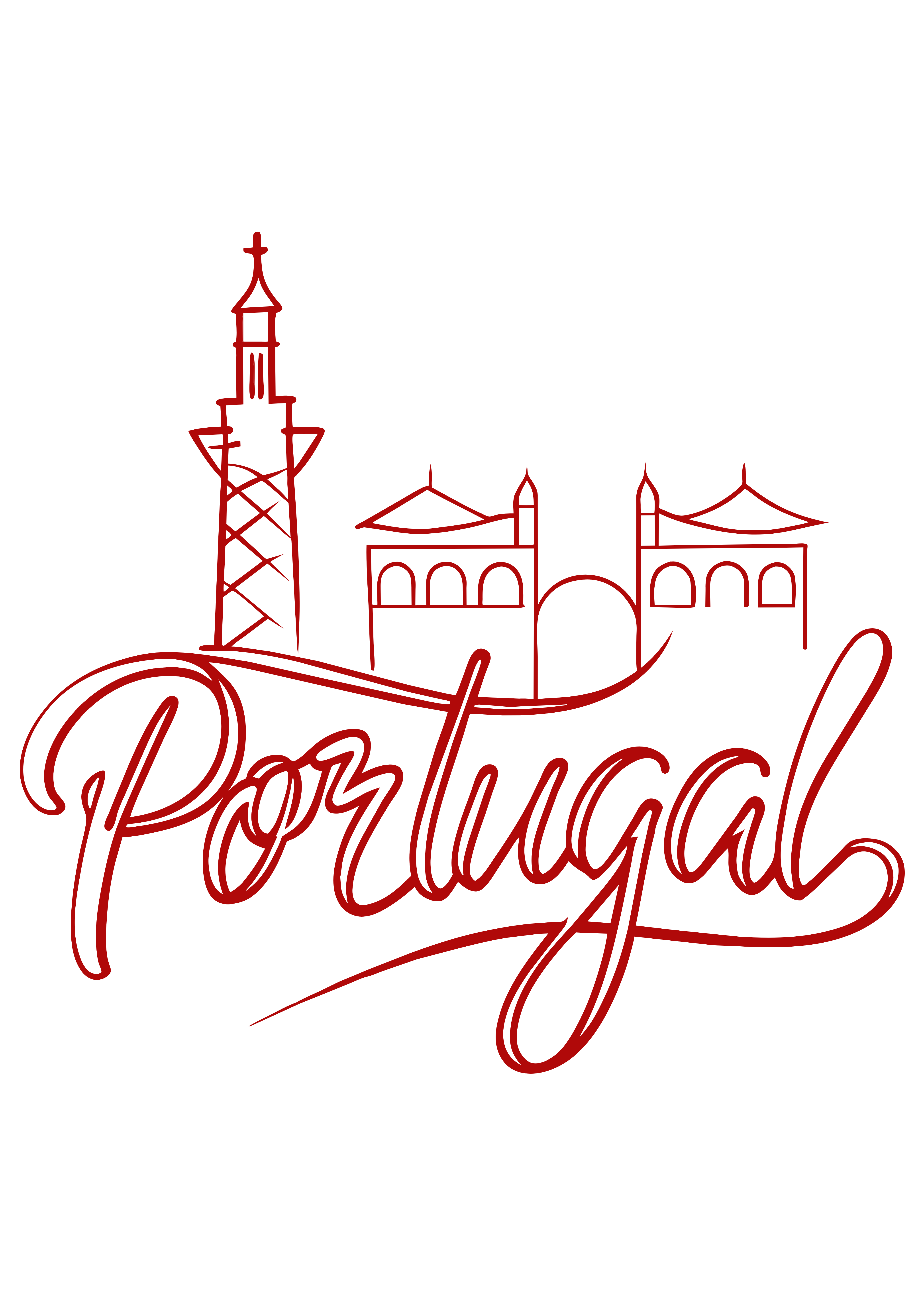 Portugal Graphic Tee product thumbnail image