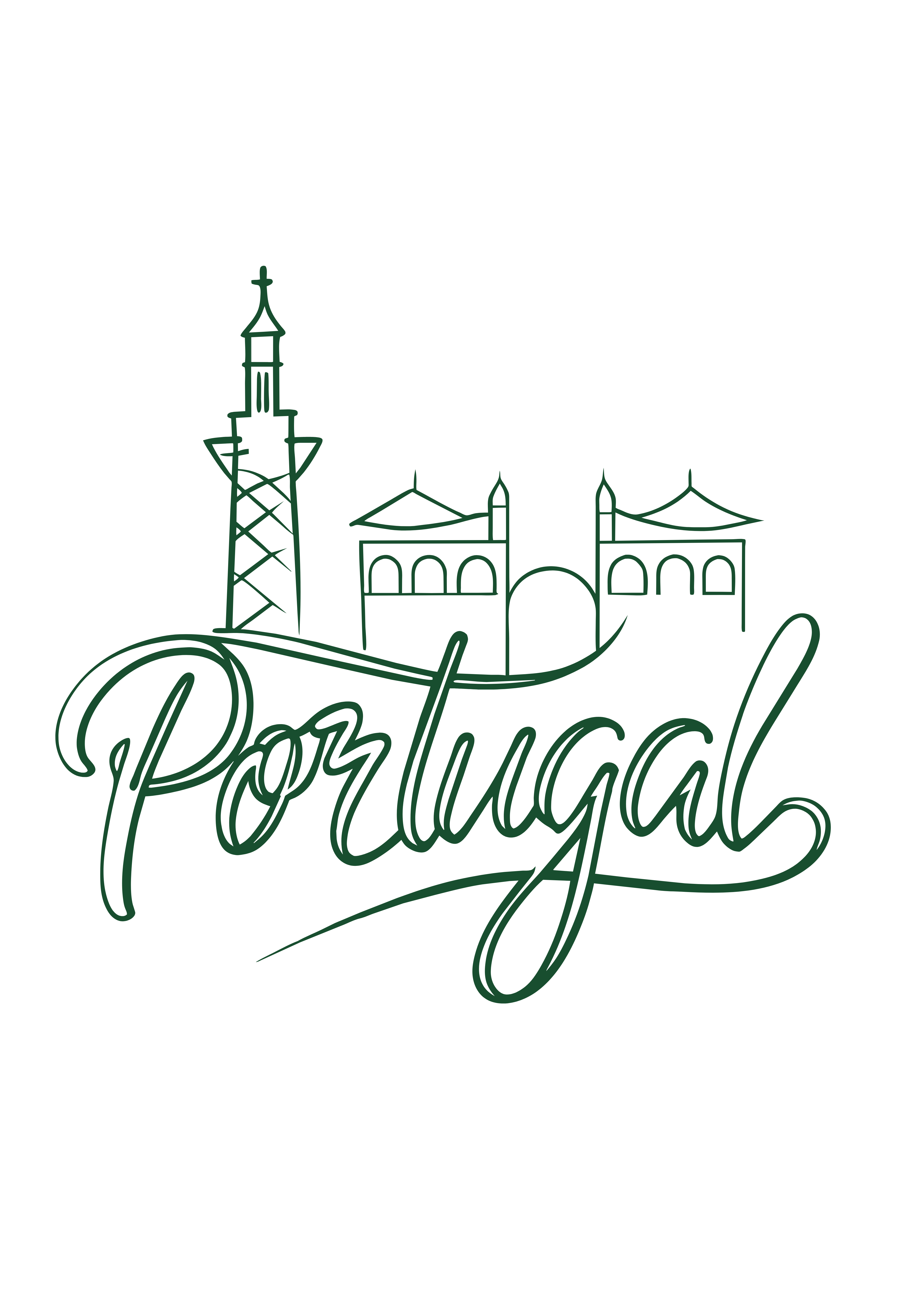 Portugal Graphic Tee product thumbnail image