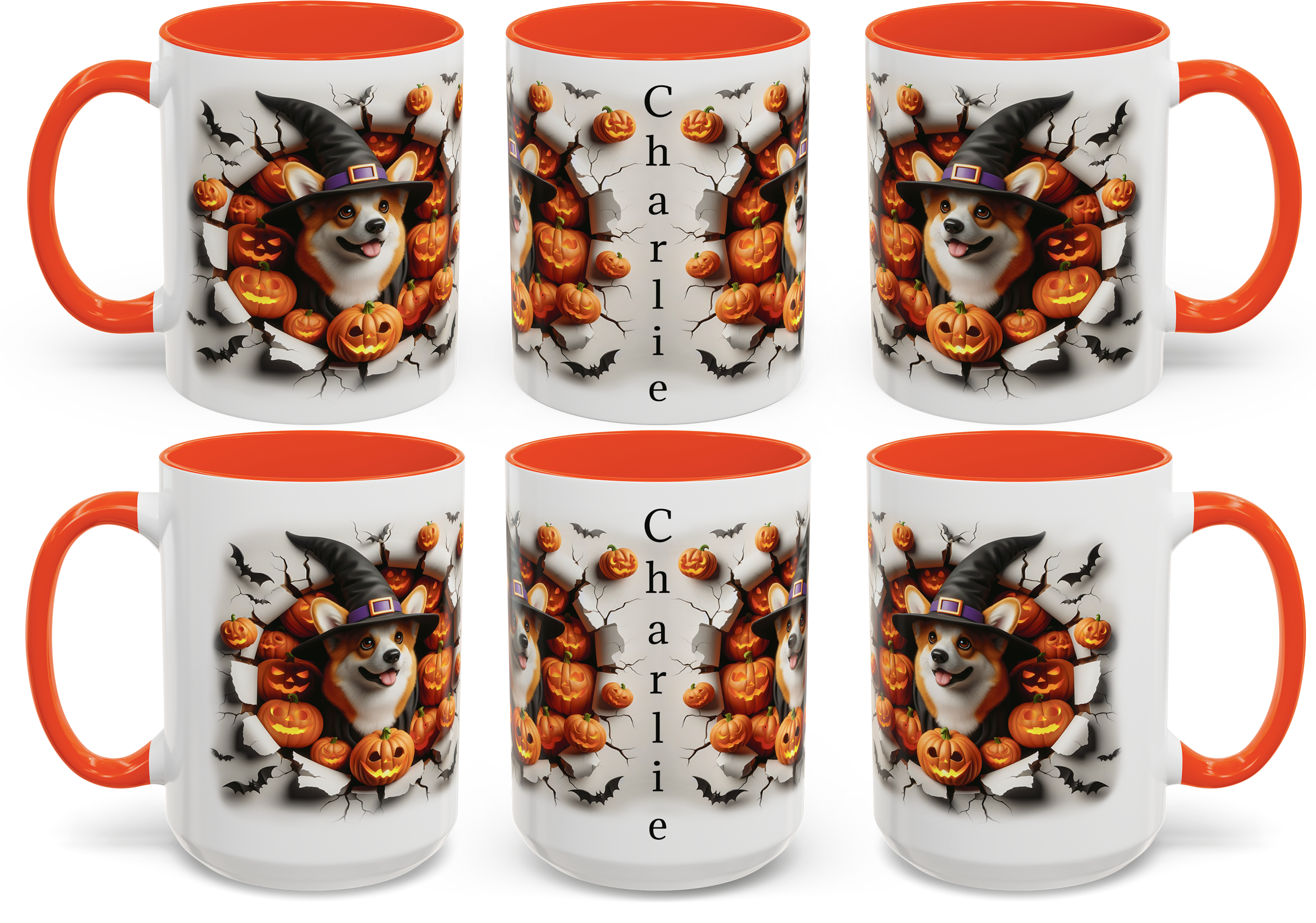 Halloween Pumpkin Corgi Mug, Spooky Coffee Cup, Fall Decor, Pet Lover Gift, Trick or Treat Mug, Halloween Decorations product thumbnail image Halloween Pumpkin Corgi Mug, Spooky Coffee Cup, Fall Decor, Pet Lover Gift, Trick or Treat Mug, Halloween Decorations product thumbnail image