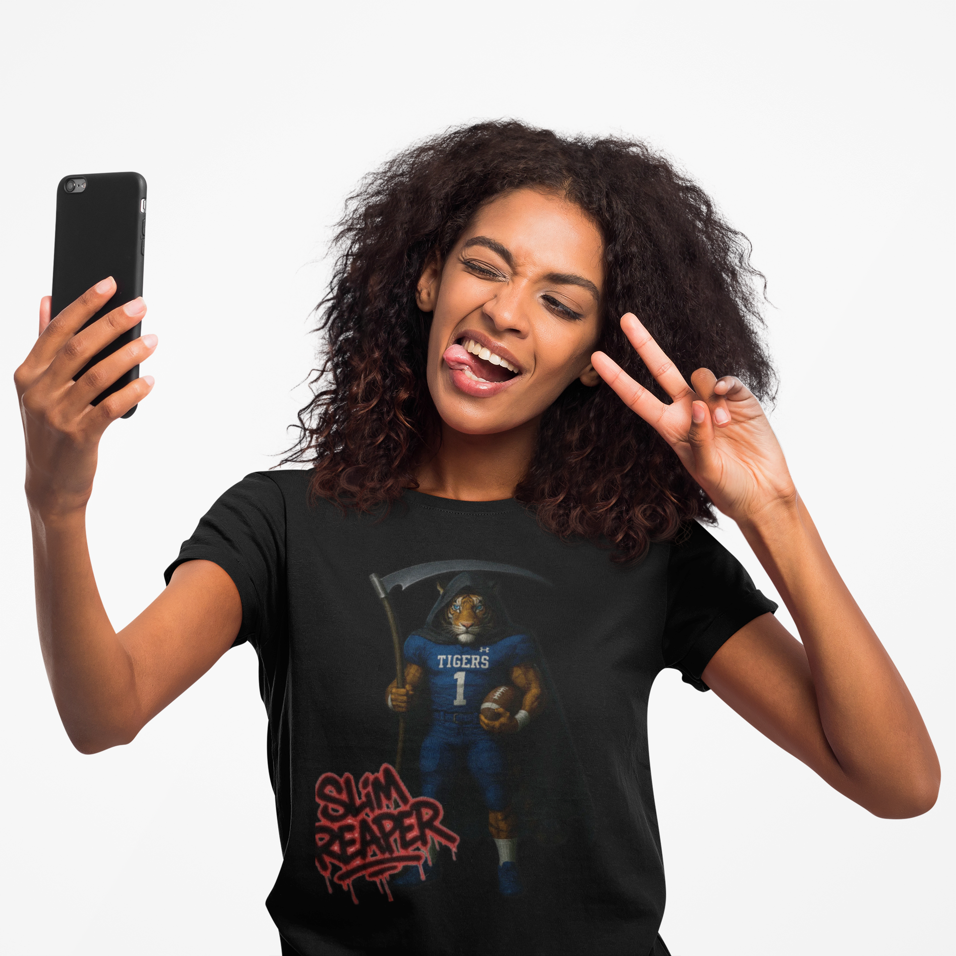 Jashon "The Slim Reaper" Watkins Unisex Softstyle T-Shirt, Sporty Tee for Fans product thumbnail image Jashon "The Slim Reaper" Watkins Unisex Softstyle T-Shirt, Sporty Tee for Fans product thumbnail image