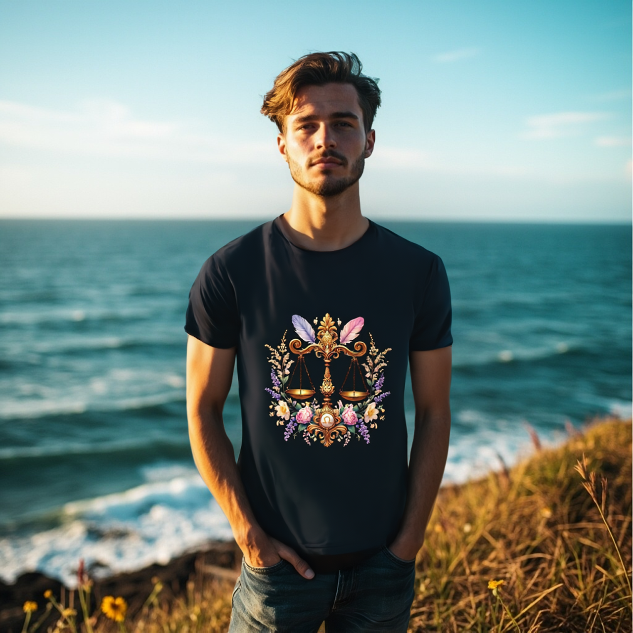 Libra Zodiac Tee product thumbnail image