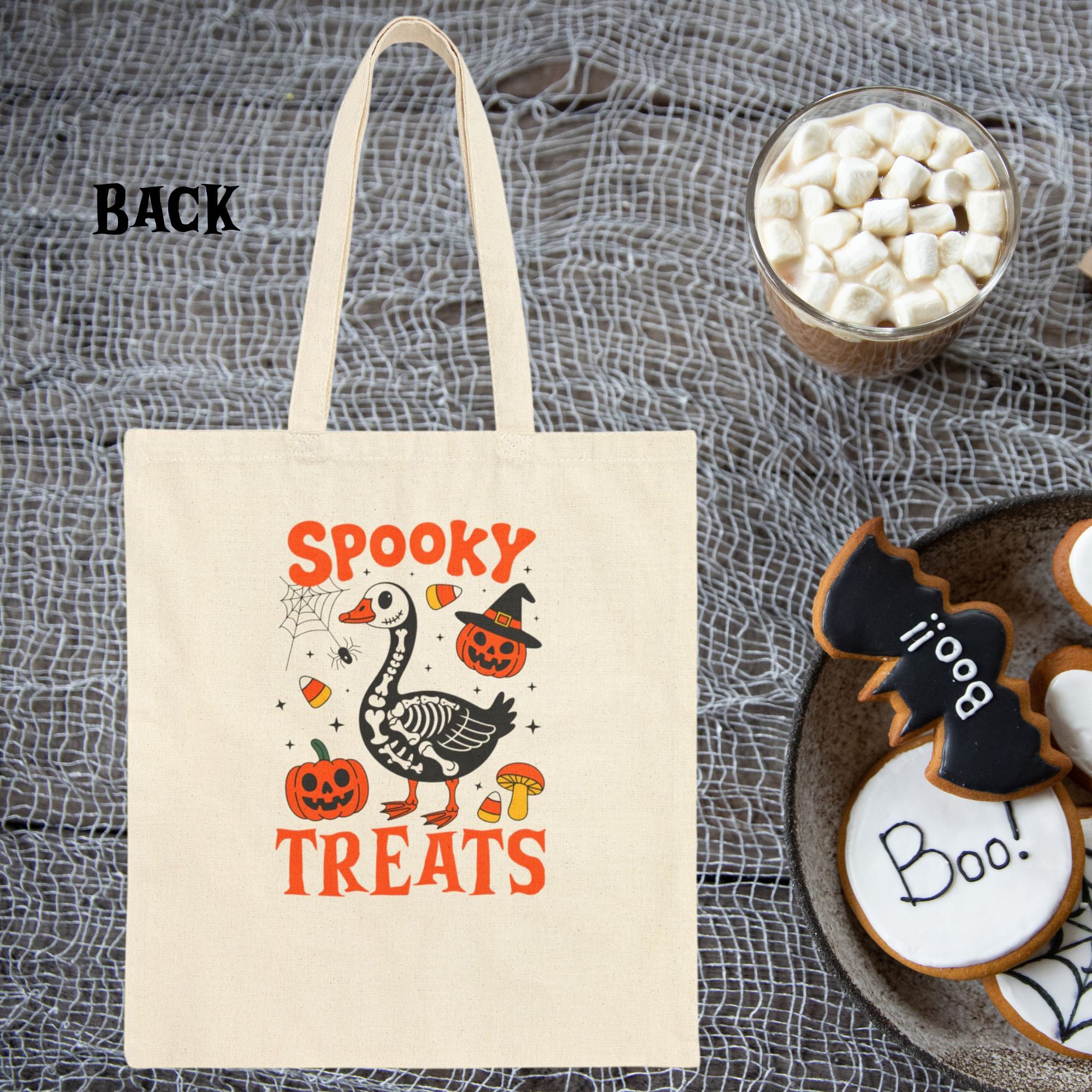Personalized Goose Trick or Treat Tote Bag product thumbnail image