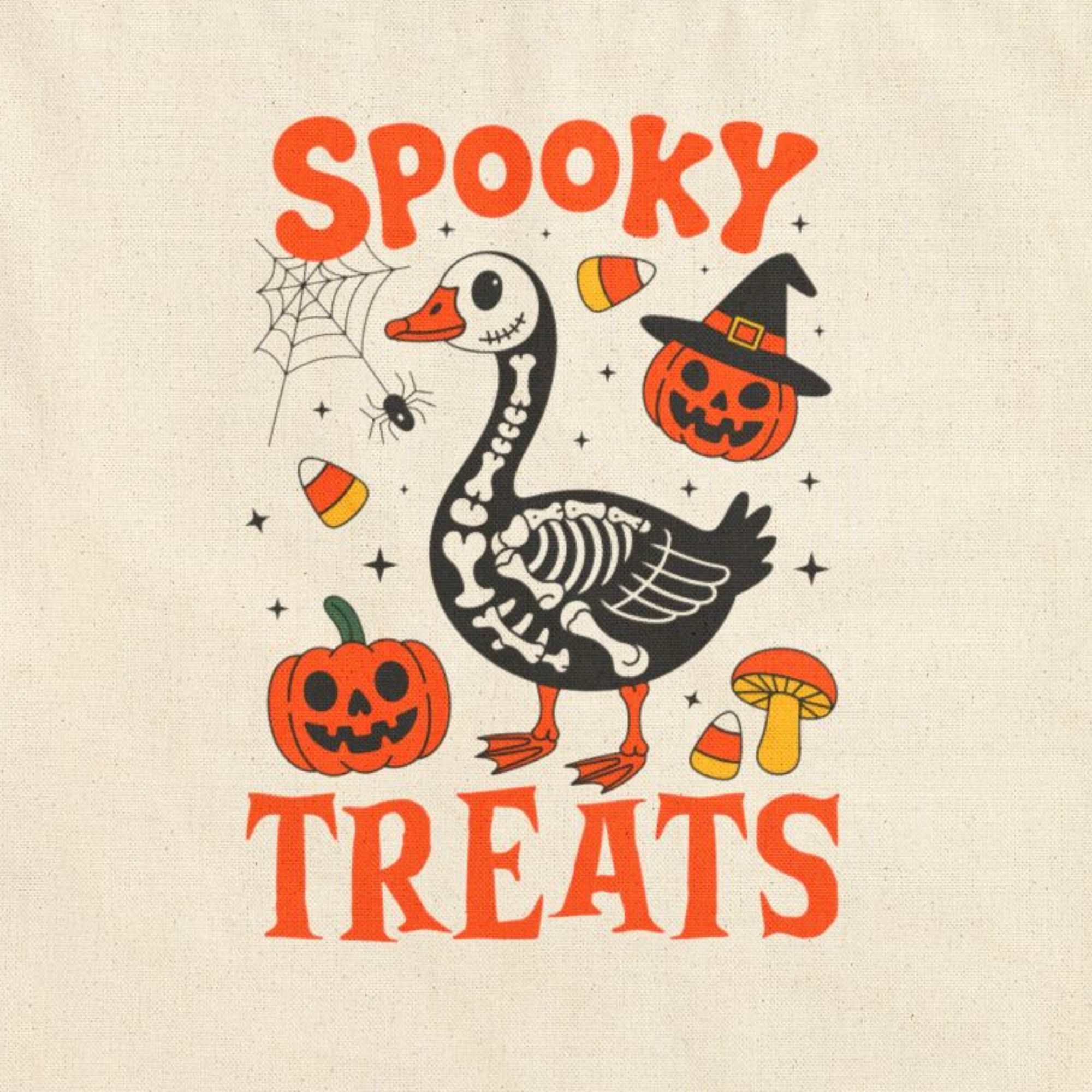 Personalized Goose Trick or Treat Tote Bag product thumbnail image