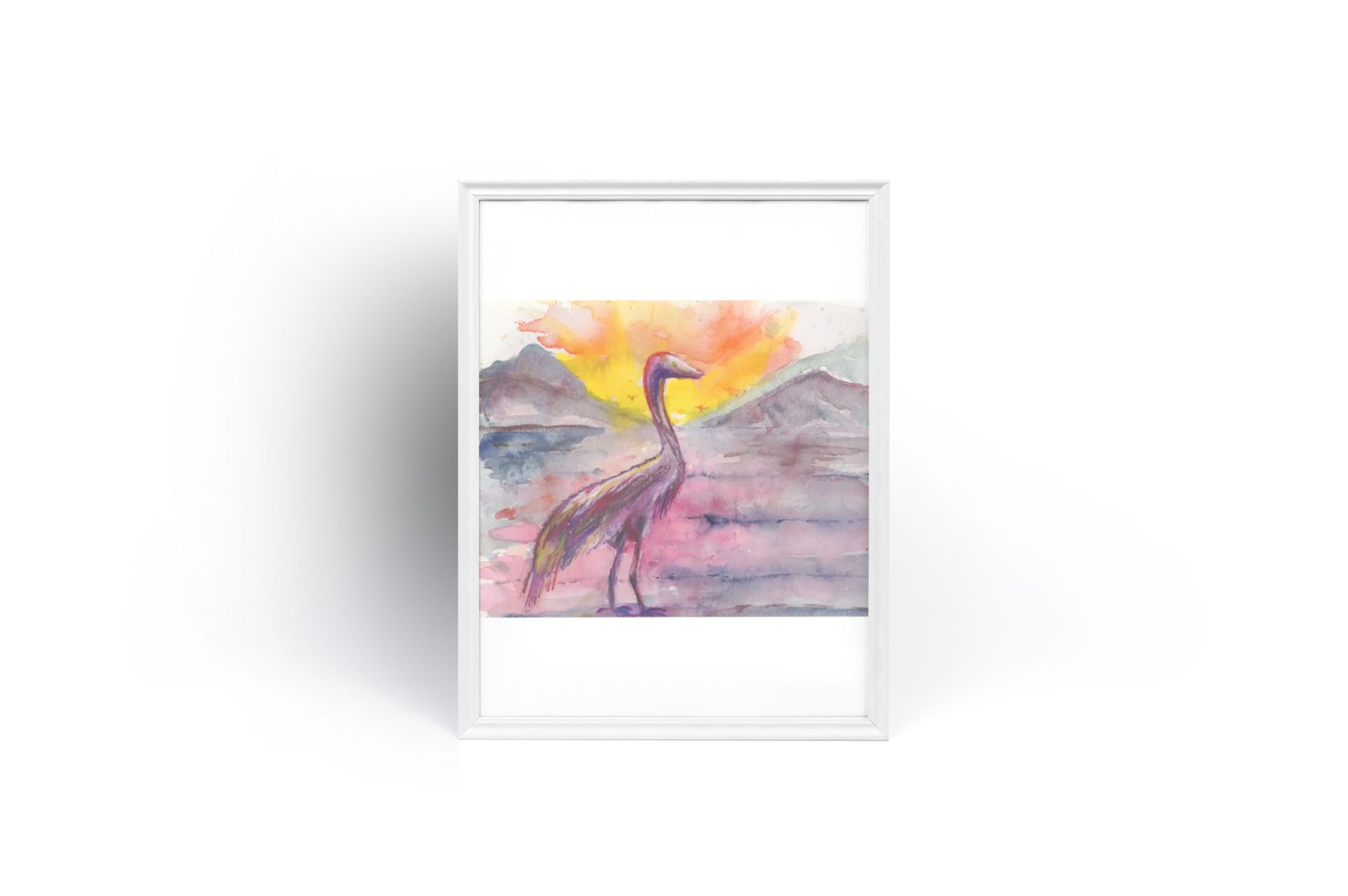 "Beginnings" A quiet heron stands in the mornings first glow. product thumbnail image "Beginnings" A quiet heron stands in the mornings first glow. product thumbnail image