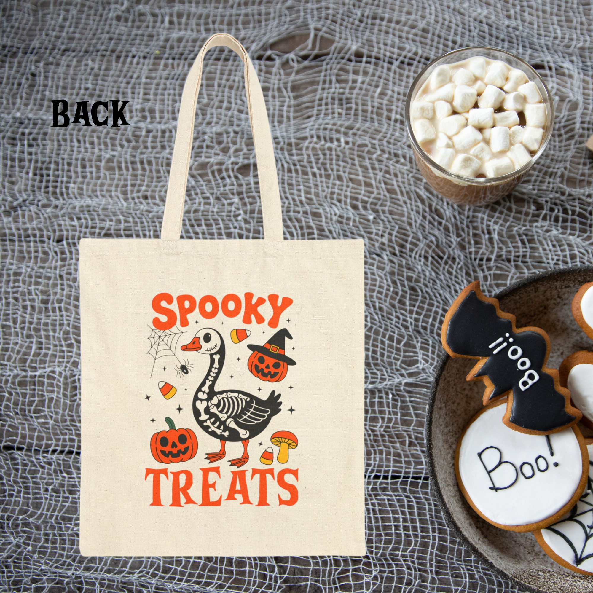 Personalized Skeleton Goose Tote Bag product thumbnail image