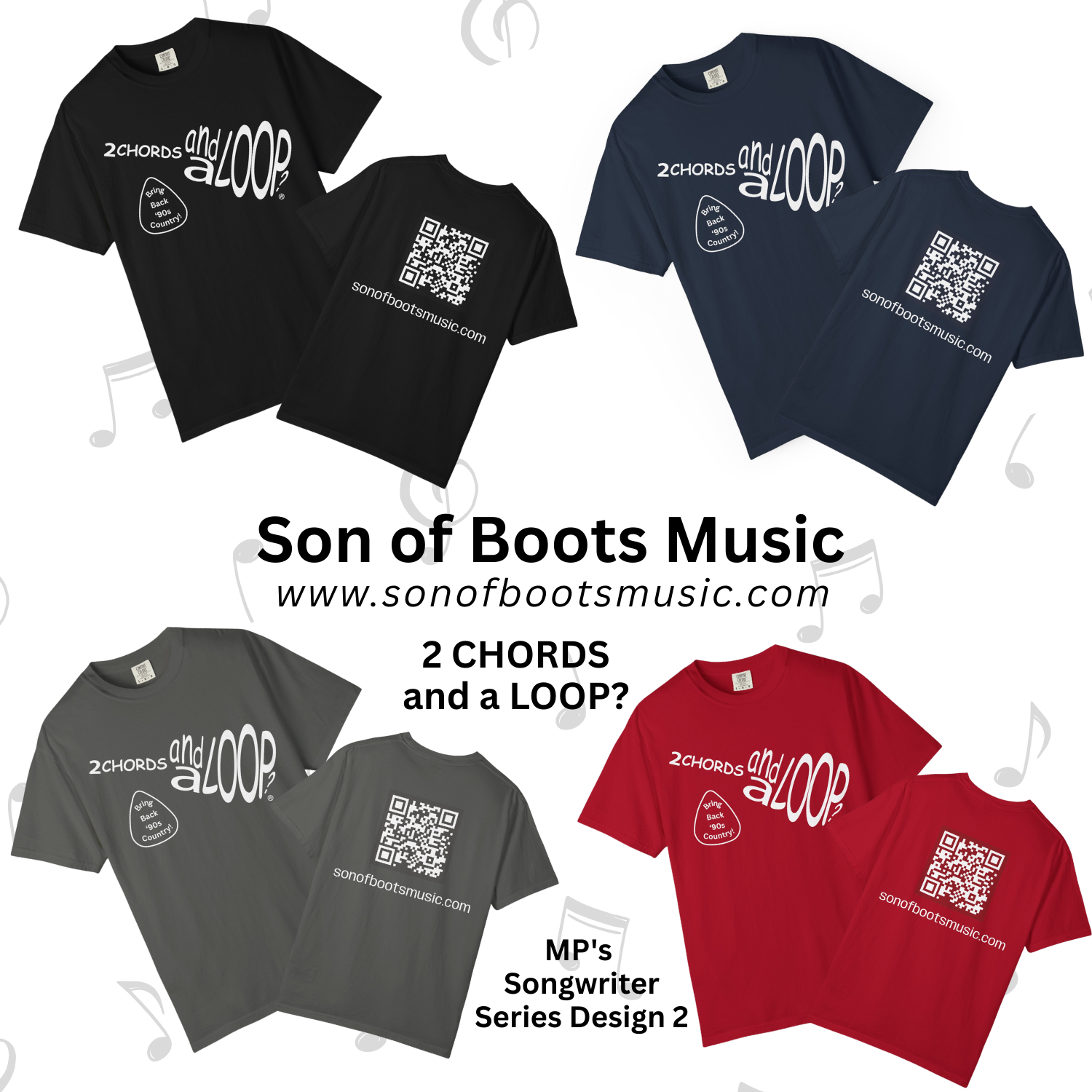  MP's Songwriter Series 2: Whether a songwriter or music lover - if you are displeased with today's country music - then EXPRESS it with this TSHIRT!