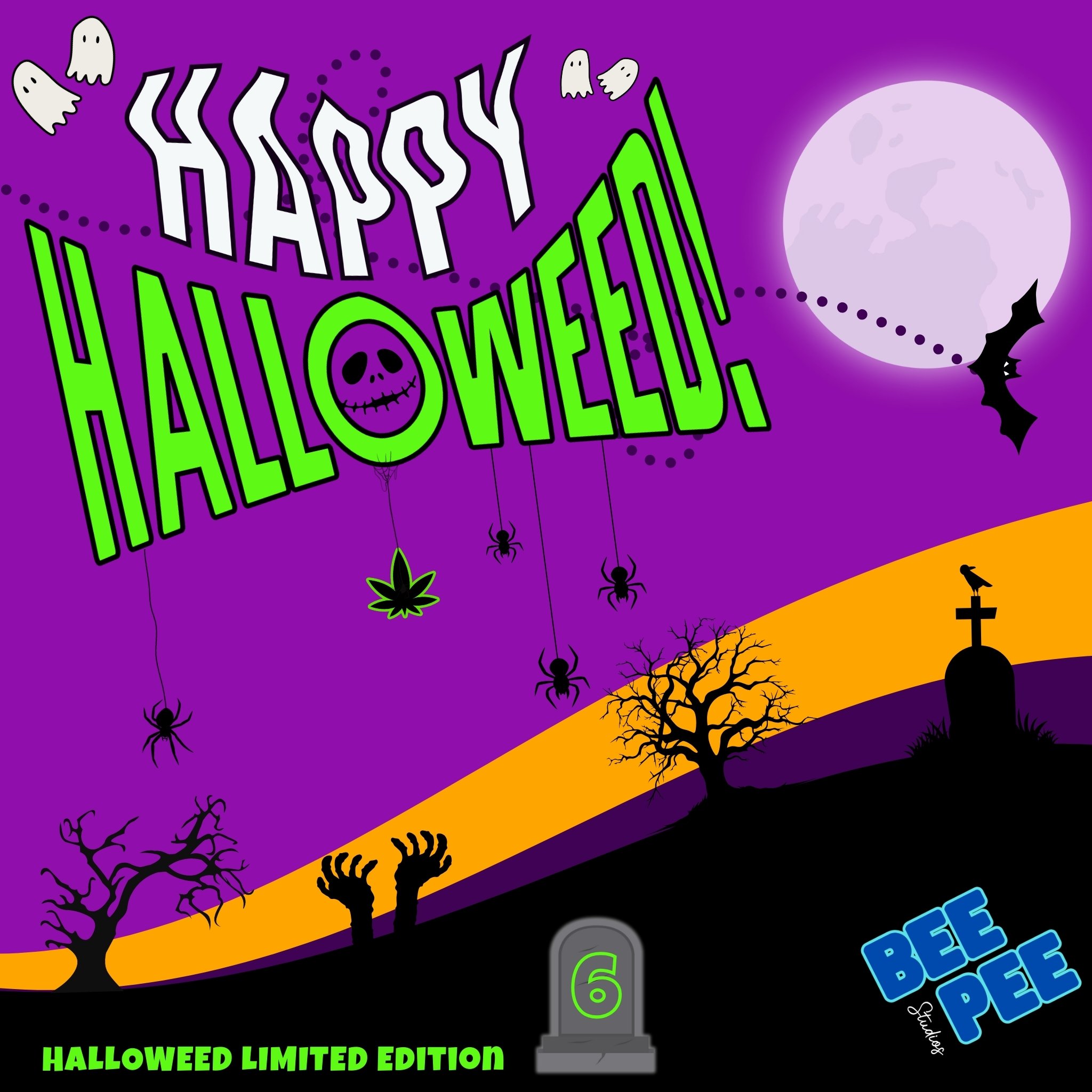 'Edible Ogre' Graphic, T-Shirt - 'Happy Halloweed Edition' #6  product thumbnail image