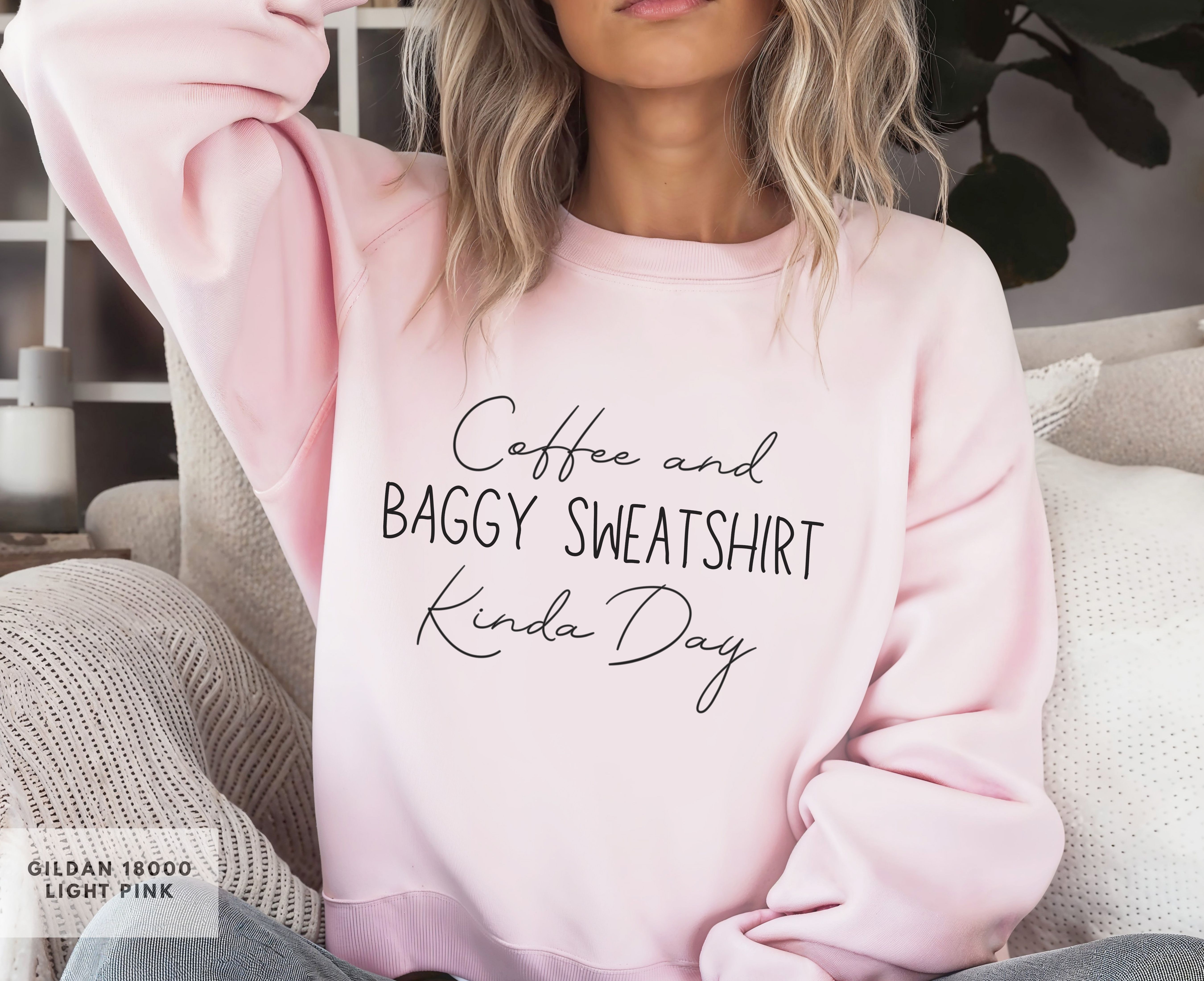 Coffee Baggy Fall sweatshirt, Minimalist Text Design, Gift for Her, Gift for Coffee Lovers, Teachers, students product thumbnail image Coffee Baggy Fall sweatshirt, Minimalist Text Design, Gift for Her, Gift for Coffee Lovers, Teachers, students product thumbnail image