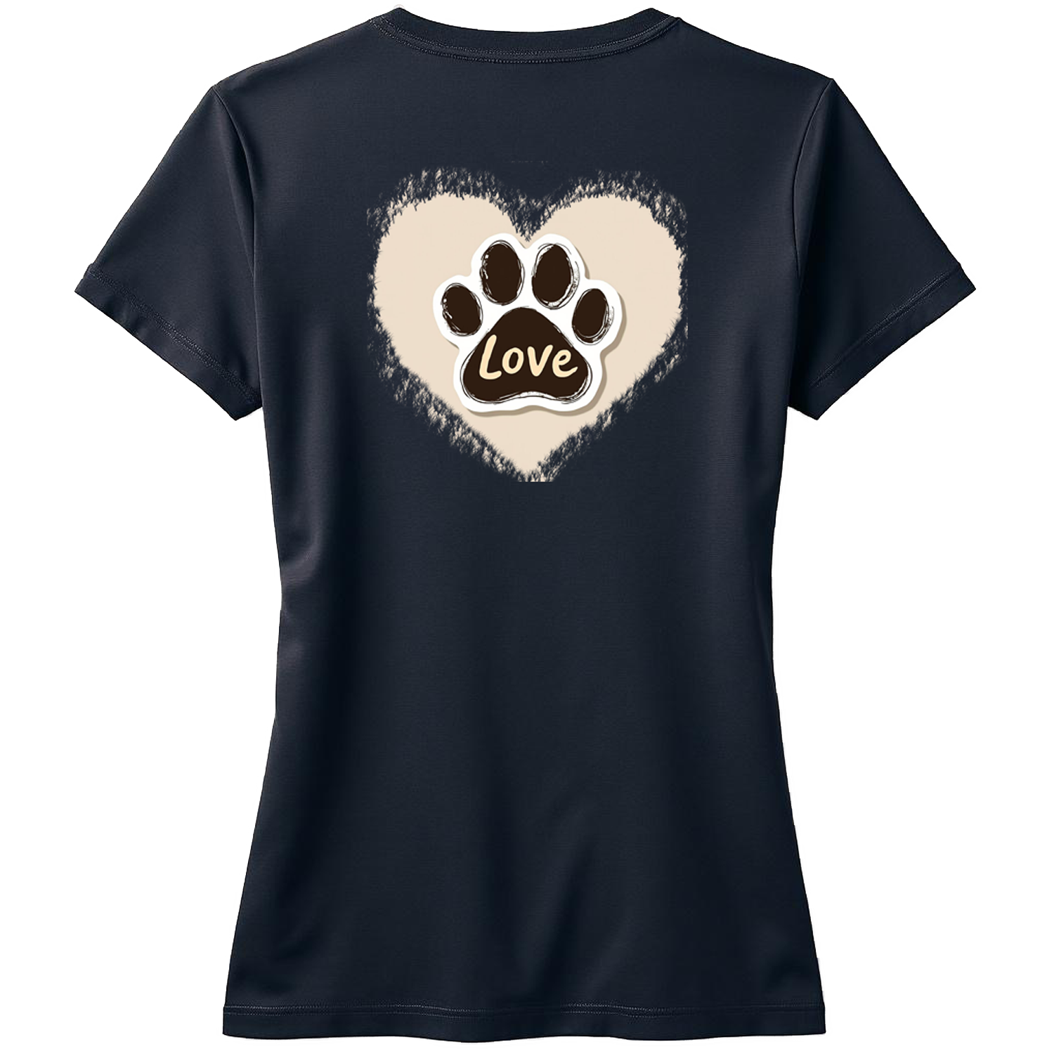 Corgi Love! Women's Jersey Short Sleeve Deep V-Neck Tee product thumbnail image