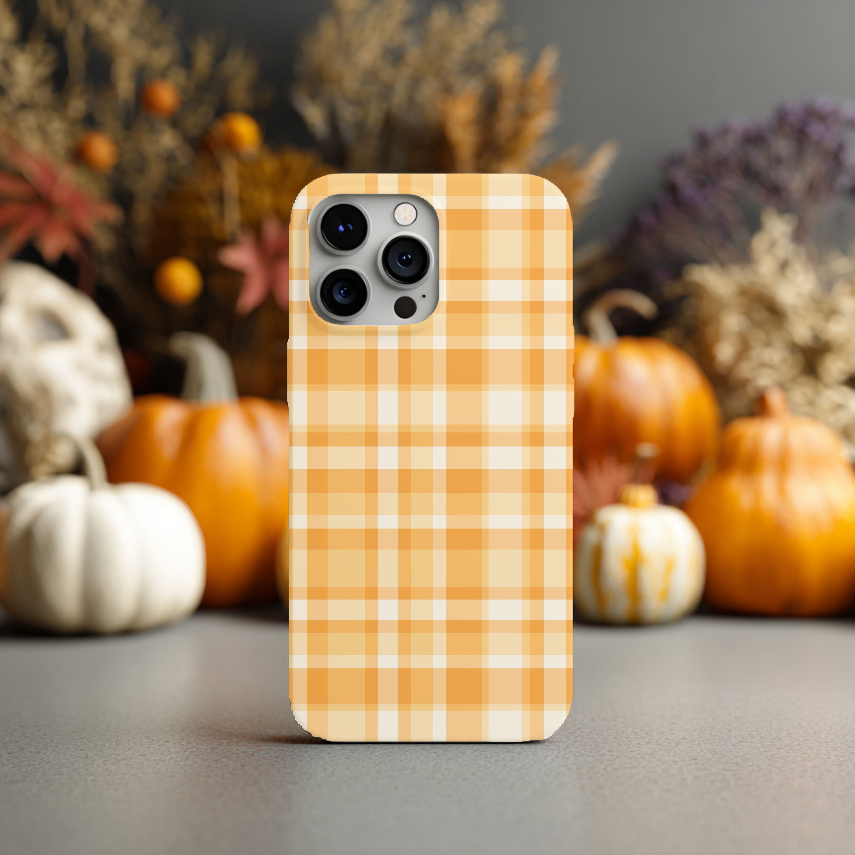 Personalized Orange Plaid Phone Case, Rustic Fall Aesthetic, Gift for Her for Fall, Autumn Accessories, Multiple Phone Varieties Available product thumbnail image Personalized Orange Plaid Phone Case, Rustic Fall Aesthetic, Gift for Her for Fall, Autumn Accessories, Multiple Phone Varieties Available product thumbnail image