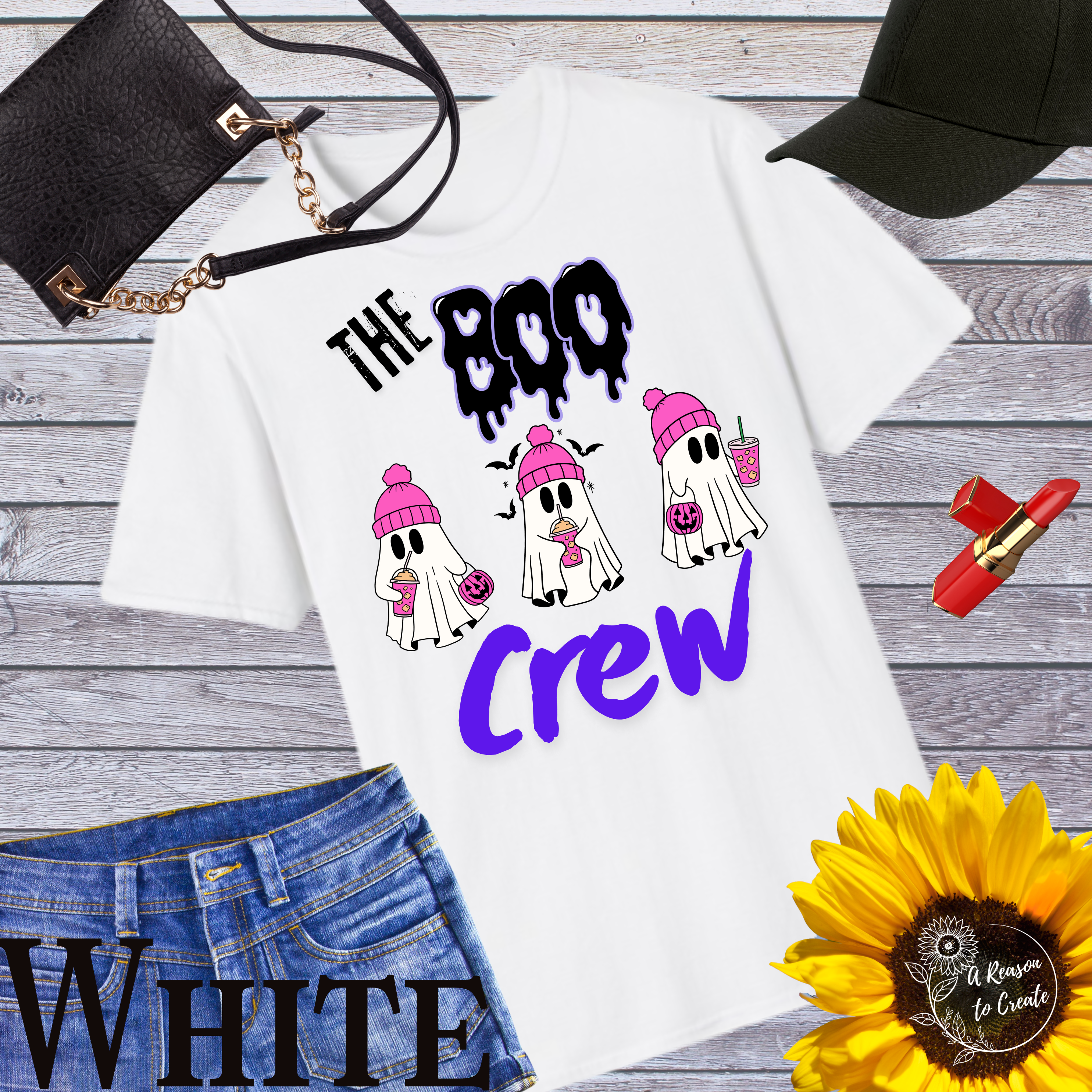 Boo Crew T-Shirt – Halloween Spirit, Unisex Costume Tee, Spooky Fun Wear, Party Essentials, Great for Fall Celebrations
