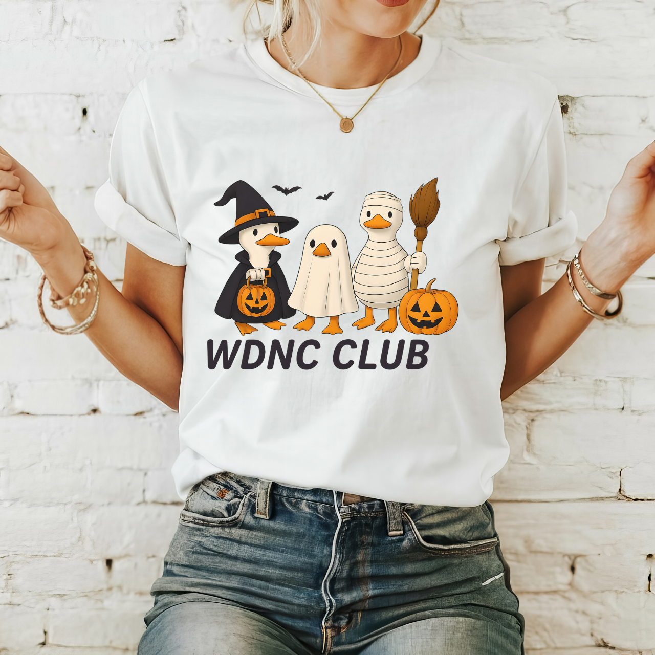 Halloween Party Unisex T-Shirt, Fun Costume Tee, WDNC Club Shirt, Spooky Graphic Tee, Perfect for Trick-or-Treating, Fall Celebrations