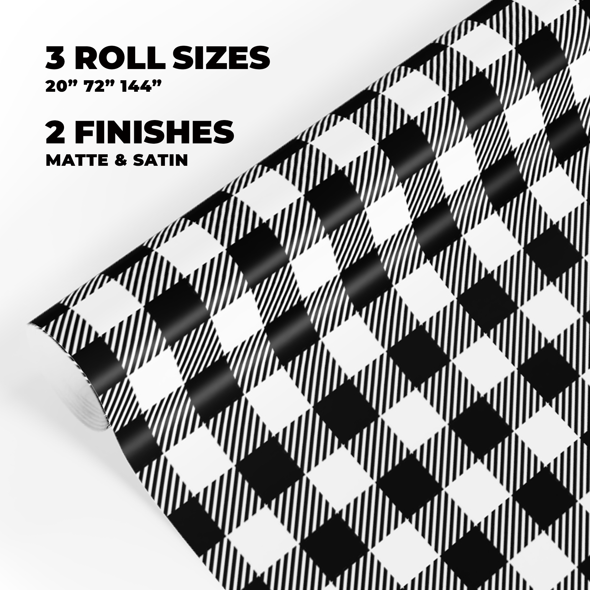 Buffalo Plaid Gift Wrap in Your Custom Color product thumbnail image Buffalo Plaid Gift Wrap in Your Custom Color product thumbnail image