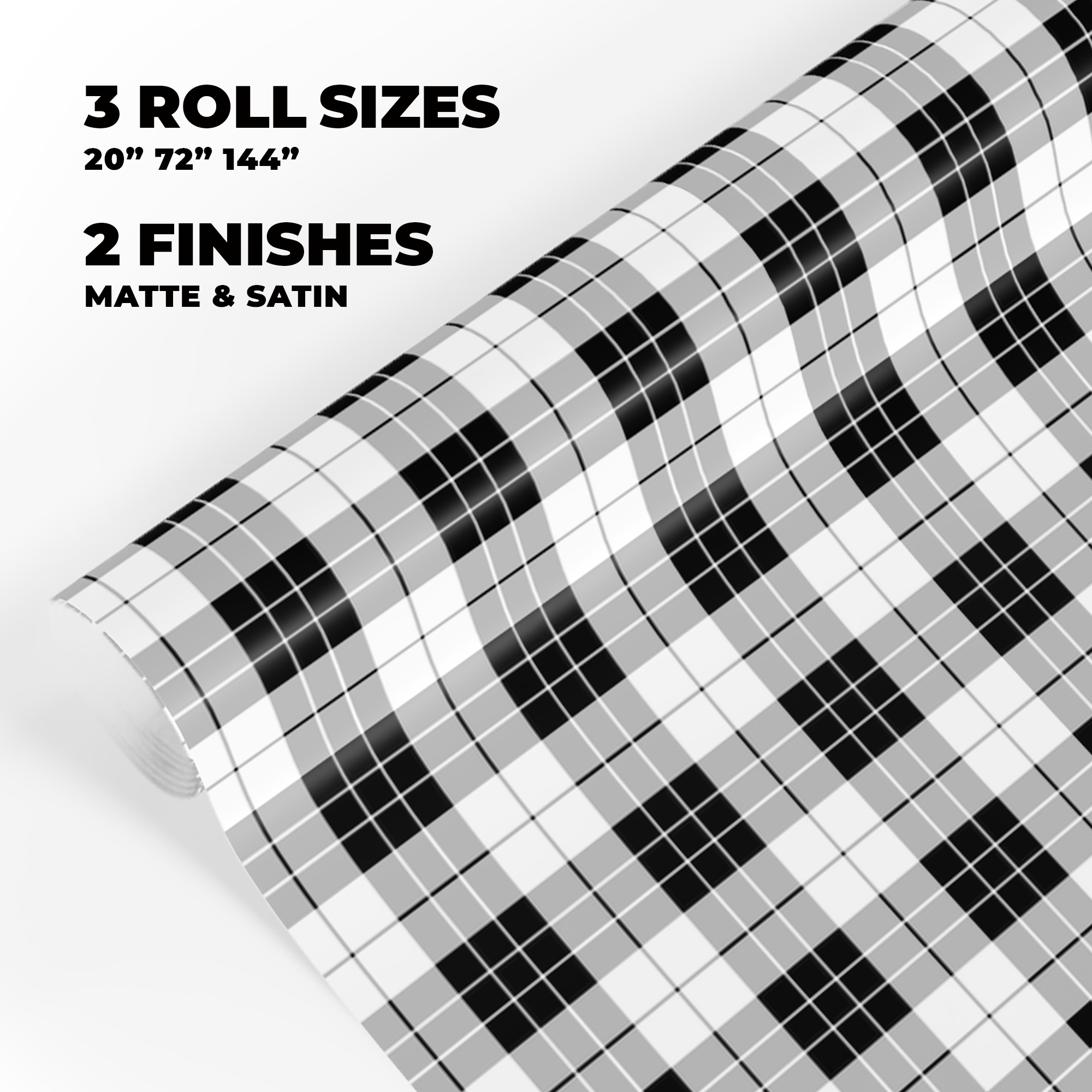 Tartan Plaid Gift Wrap in Your Custom Color product thumbnail image Tartan Plaid Gift Wrap in Your Custom Color product thumbnail image