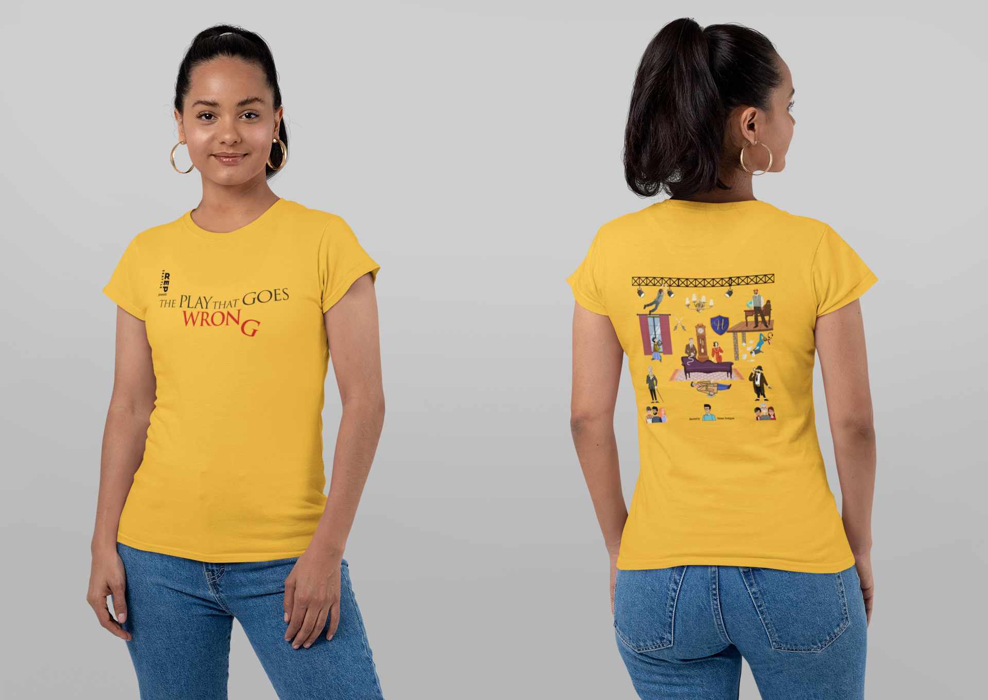 The Play That Goes Wrong Women's Favorite Tee product thumbnail image