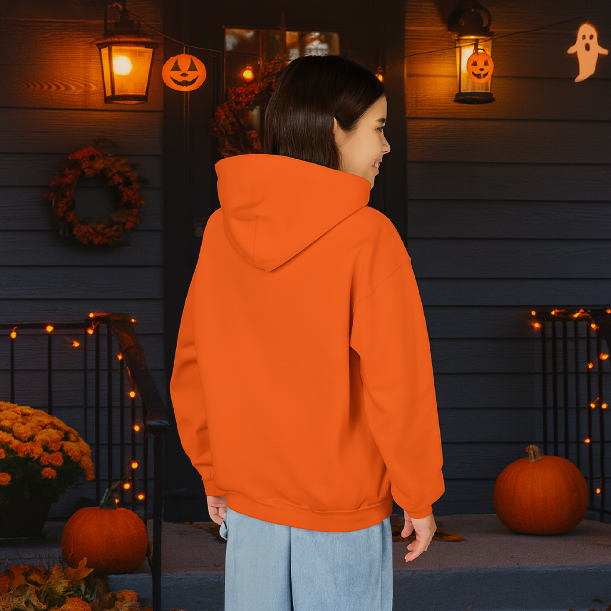 Youth Halloween Hoodie Too Ghoul for School Kids Sweatshirt | Spooky Fall Back to School Clothing product thumbnail image Youth Halloween Hoodie Too Ghoul for School Kids Sweatshirt | Spooky Fall Back to School Clothing product thumbnail image