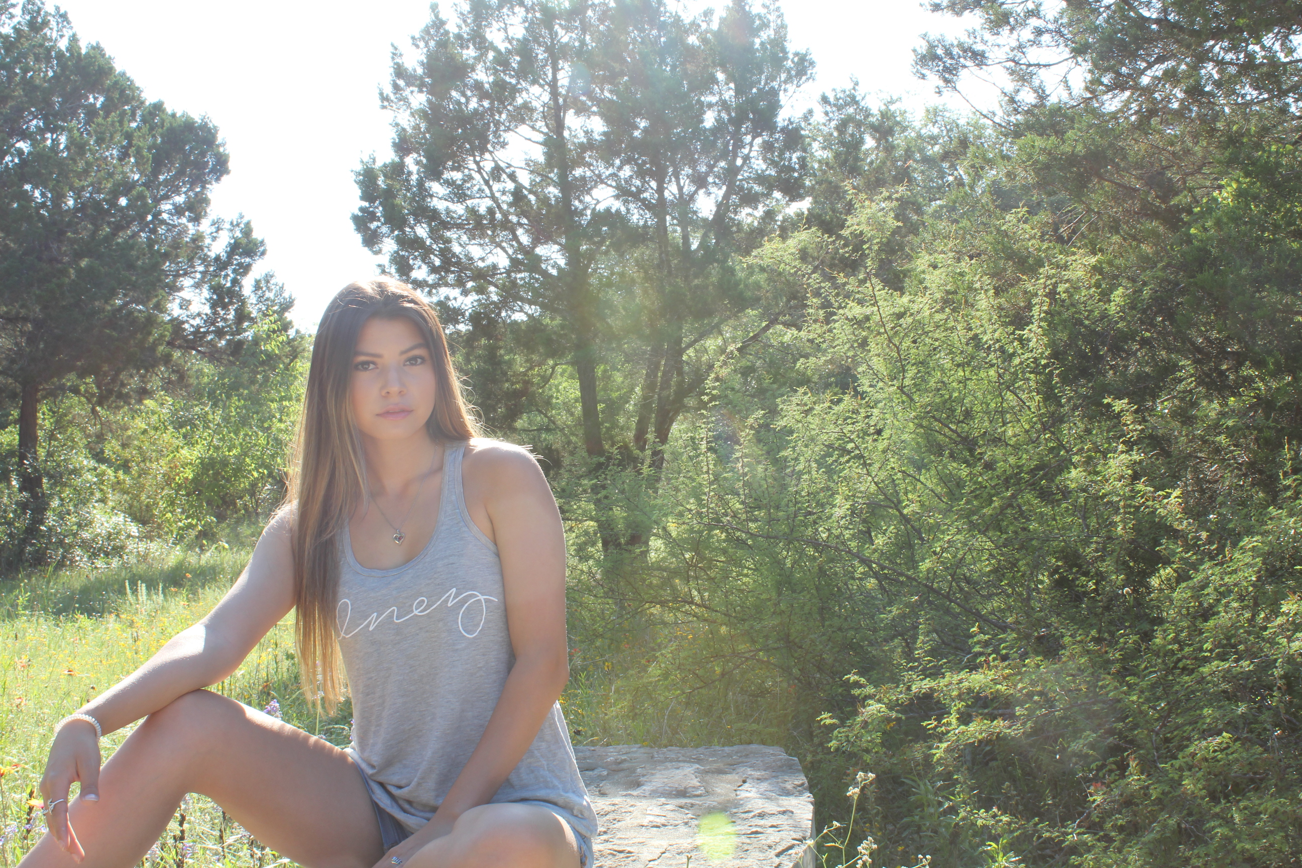 Lowercase LNEZ Script Women's Racerback Tank Top product thumbnail image Lowercase LNEZ Script Women's Racerback Tank Top product thumbnail image