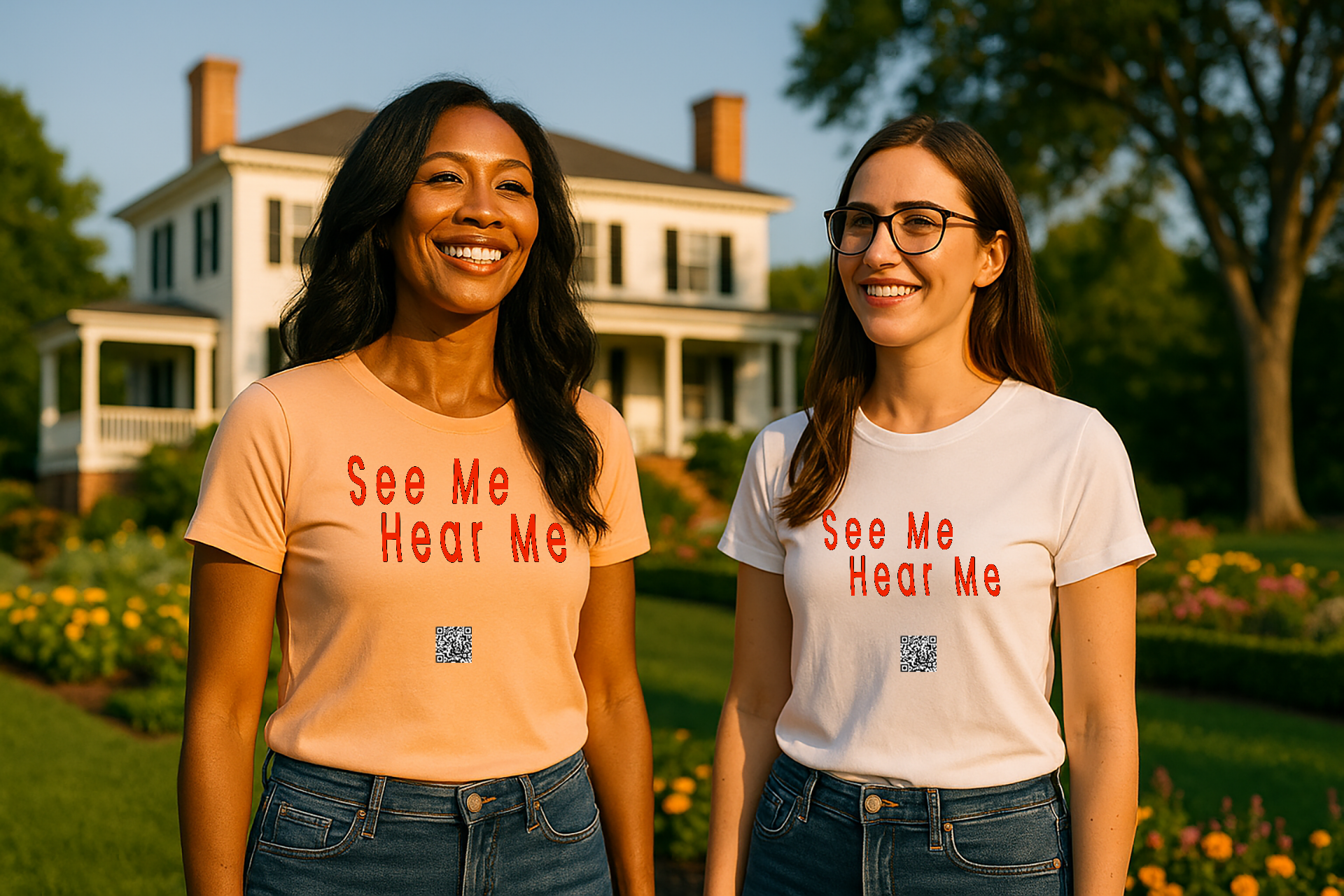 See Me, Hear Me Tee — Tribute to Seniors Public Art