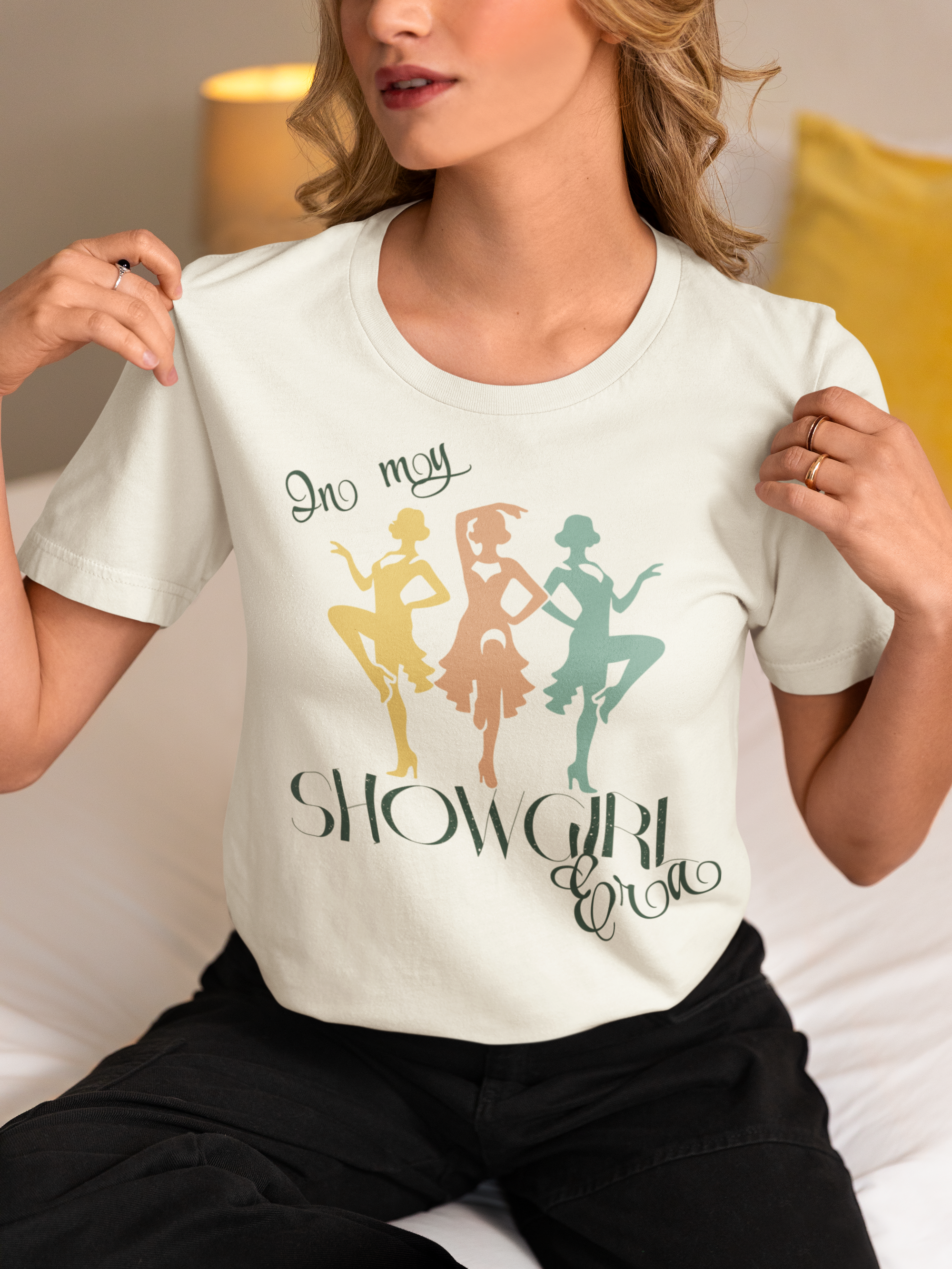 Taylor 'In my Showgirl Era' TS12 Album Vintage Softstyle T-Shirt, Unisex Fashion Tee, Trendy Graphic Shirt, Perfect Gift for Swifties