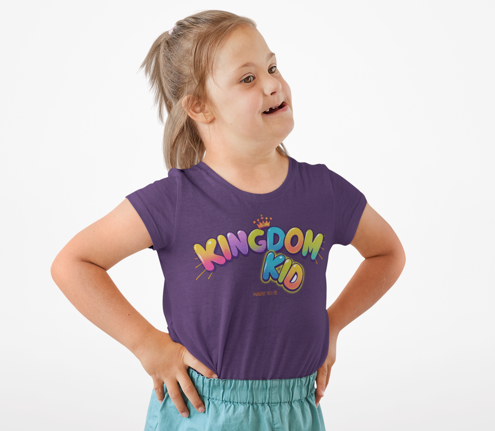 " Kingdom Kid" Faith- Youth Tee product thumbnail image