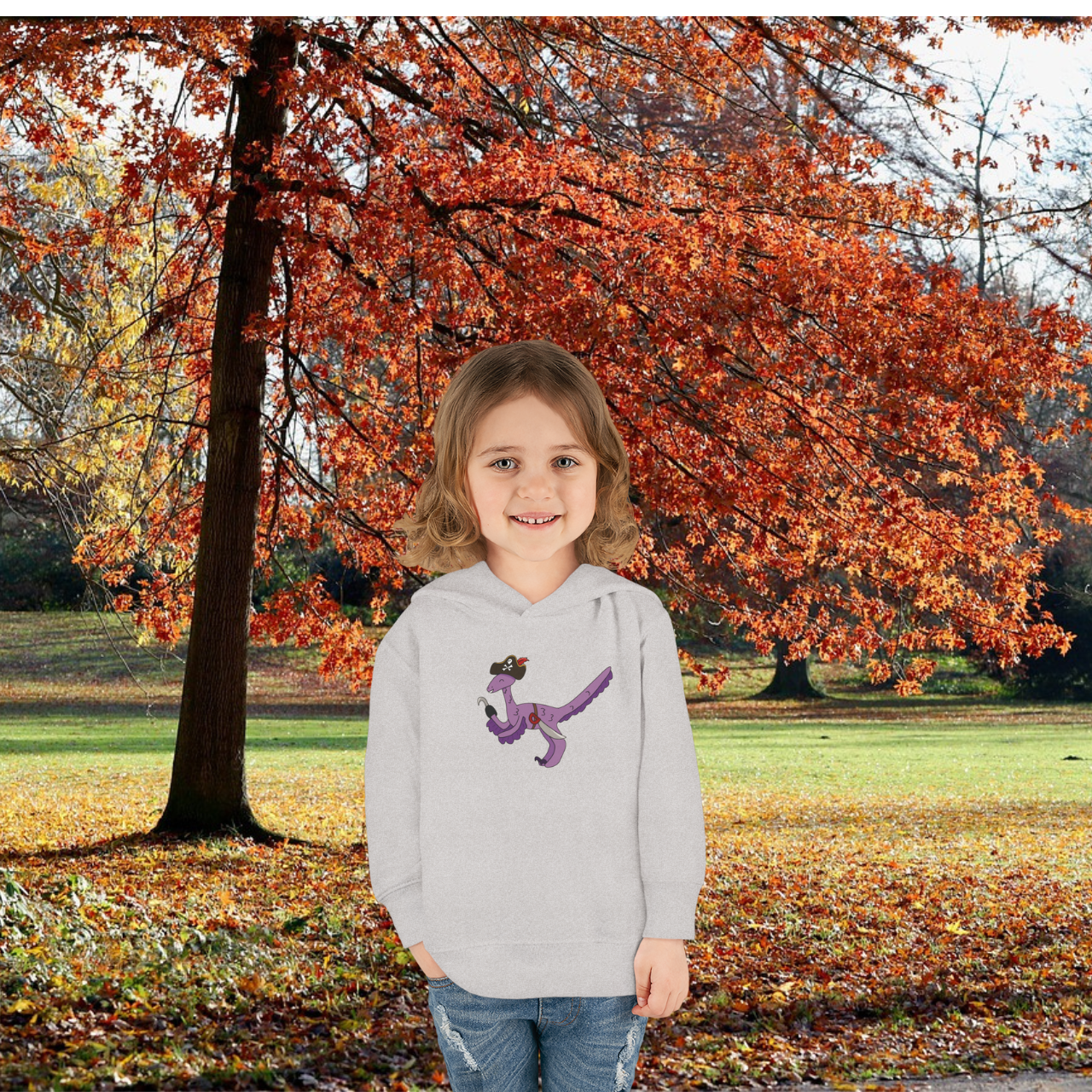 Fastest Pirate on the Sea Toddler Pullover Fleece Hoodie product thumbnail image