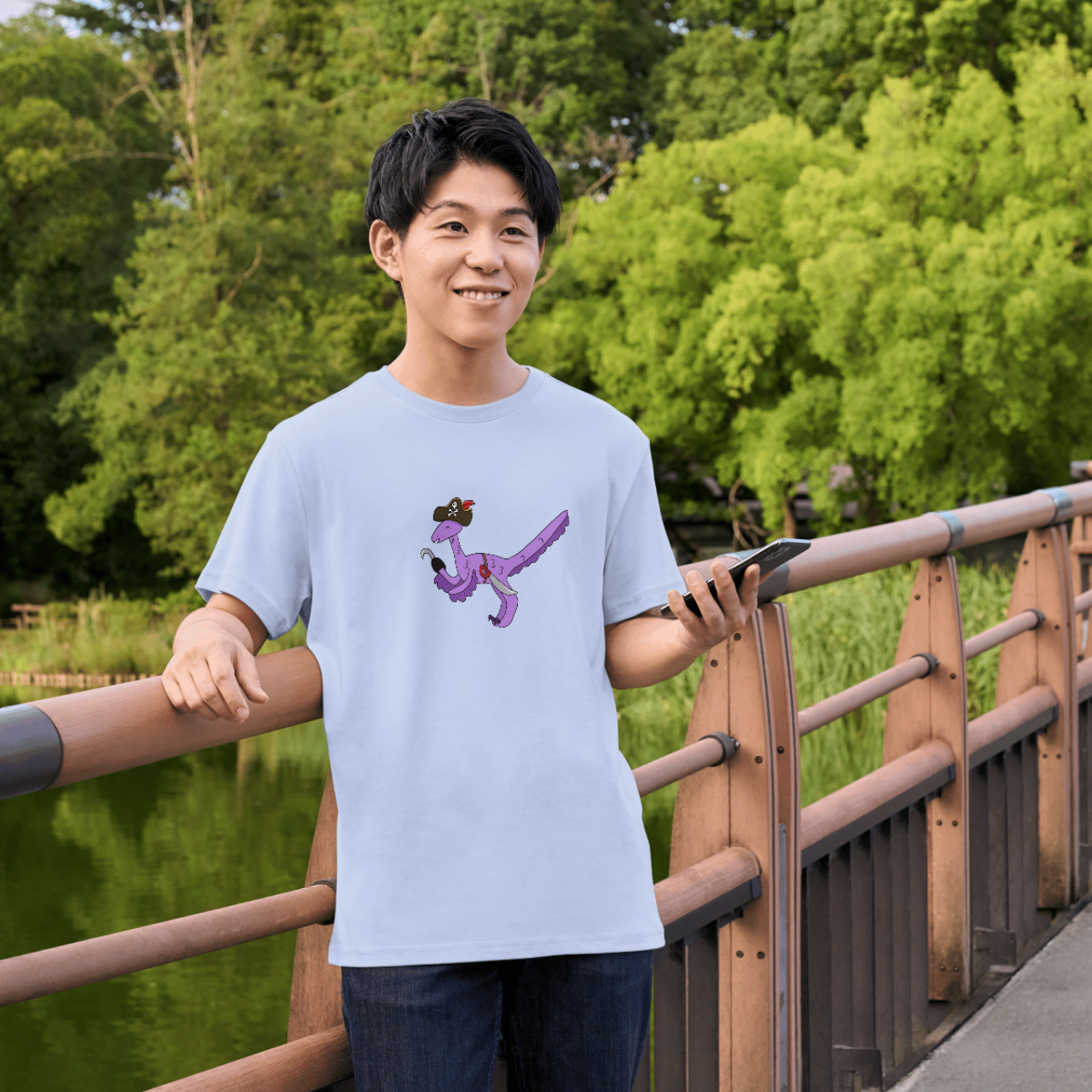 Fastest Pirate on the Sea Unisex Softstyle T-Shirt product thumbnail image