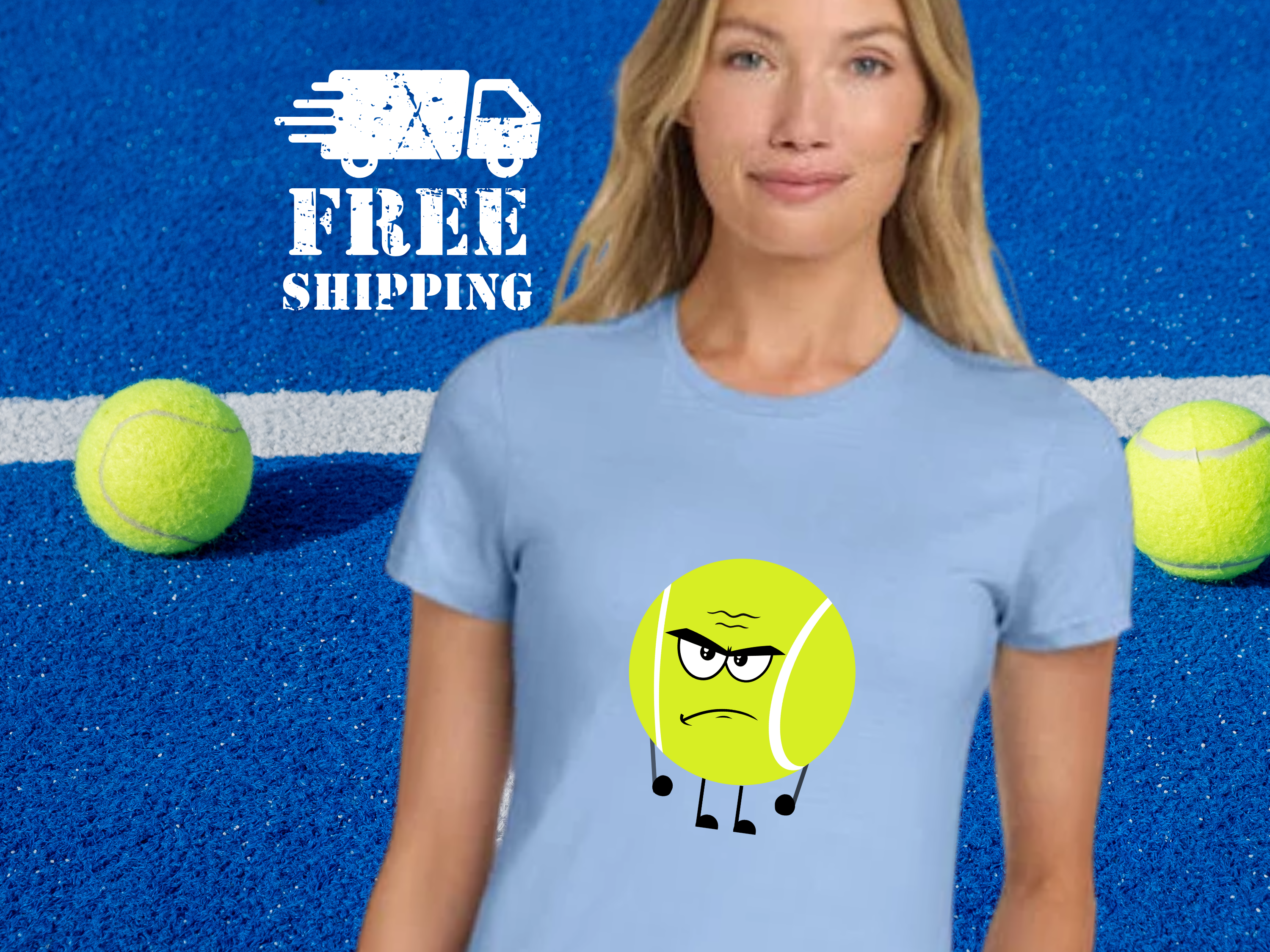 Angry Tennis Ball T-Shirt, Fun Sports Tee, Unisex Cotton Crew Shirt, Men Women Casual Playful Top, Tennis Lover Gift product thumbnail image Angry Tennis Ball T-Shirt, Fun Sports Tee, Unisex Cotton Crew Shirt, Men Women Casual Playful Top, Tennis Lover Gift product thumbnail image