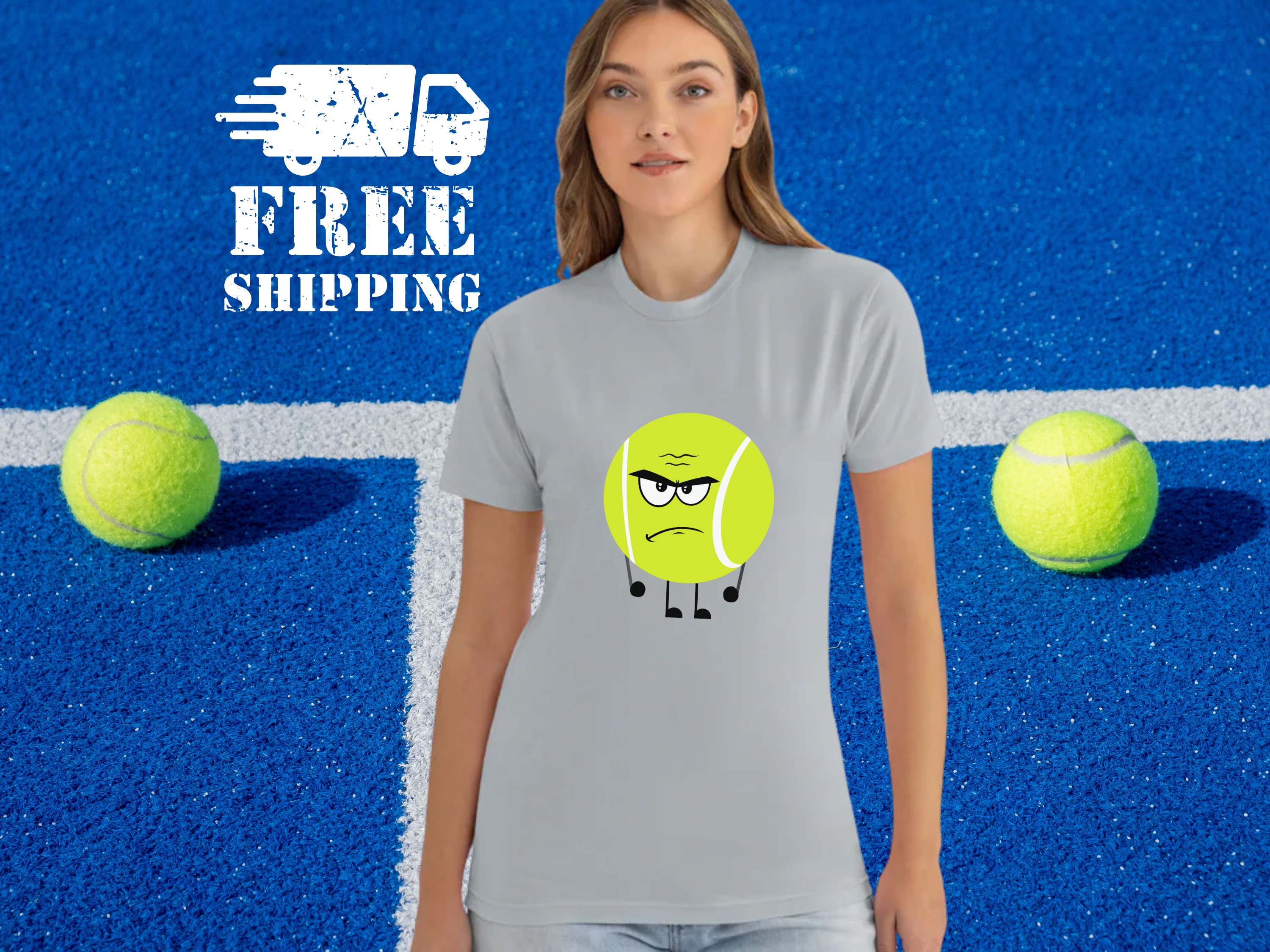 Angry Tennis Ball T-Shirt, Fun Sports Tee, Unisex Cotton Crew Shirt, Men Women Casual Playful Top, Tennis Lover Gift product thumbnail image Angry Tennis Ball T-Shirt, Fun Sports Tee, Unisex Cotton Crew Shirt, Men Women Casual Playful Top, Tennis Lover Gift product thumbnail image