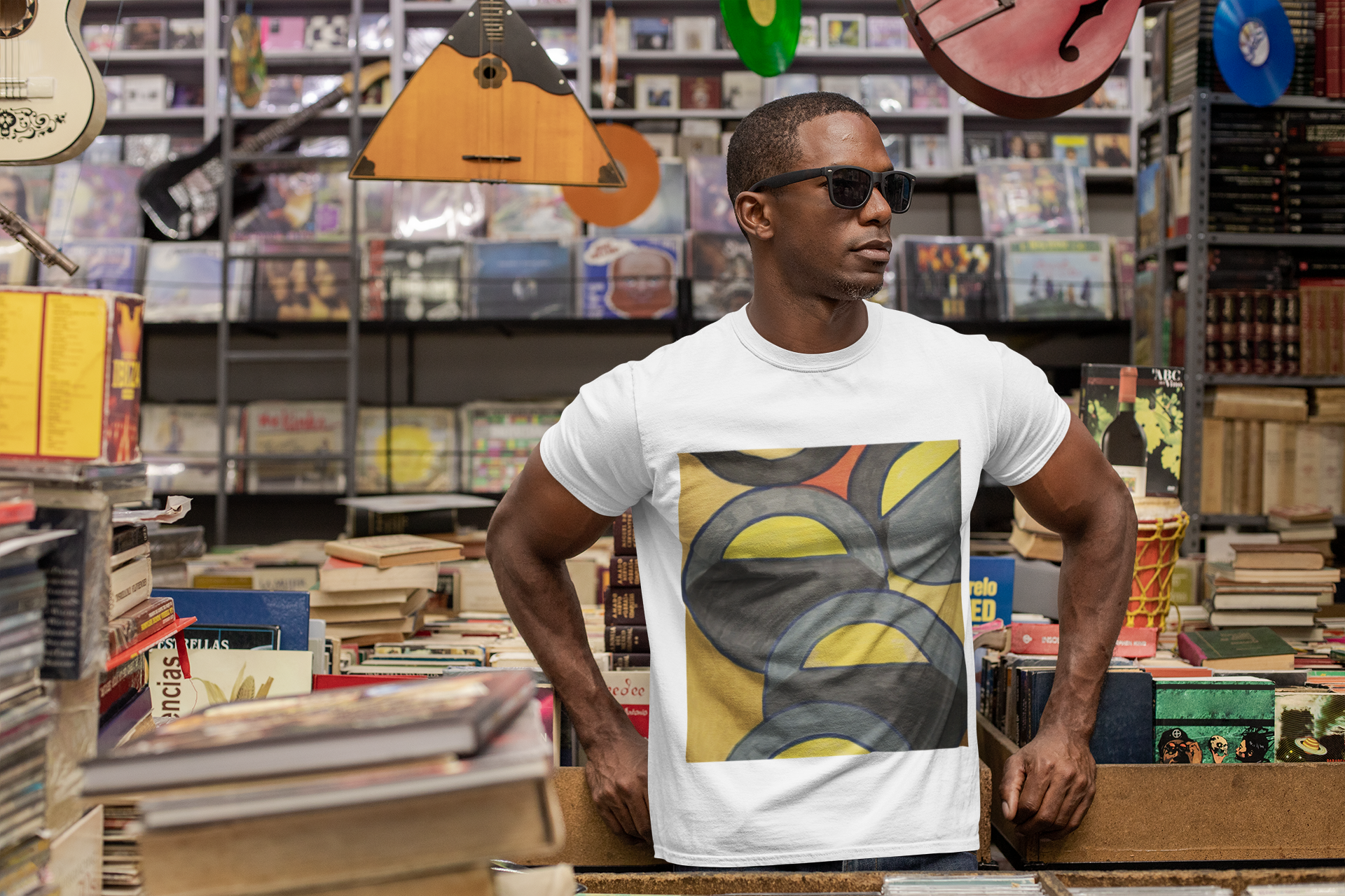Unisex Jersey Short Sleeve V-Neck Tee product thumbnail image Unisex Jersey Short Sleeve V-Neck Tee product thumbnail image